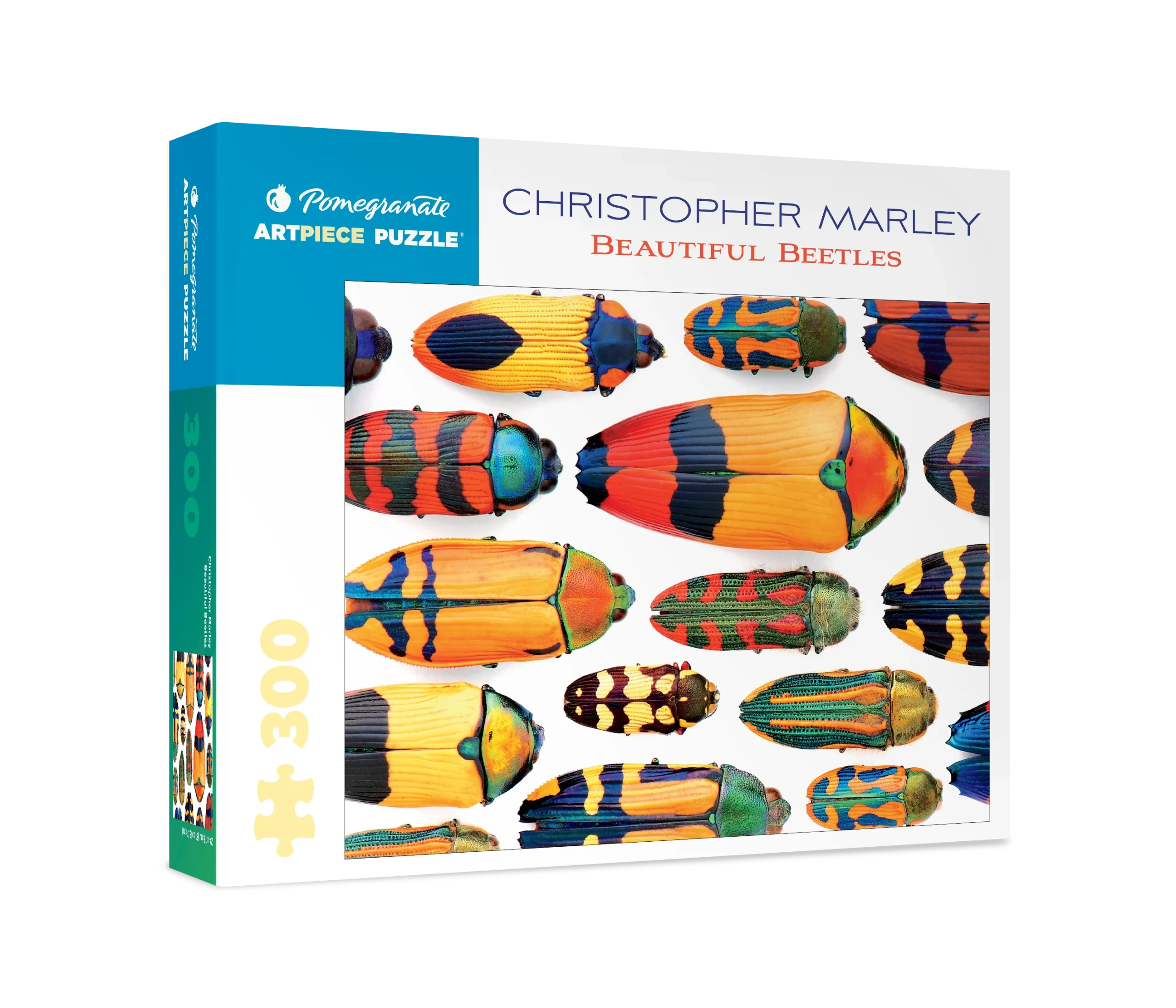Christopher Marley: Beautiful Beetles 300-piece Jigsaw Puzzle