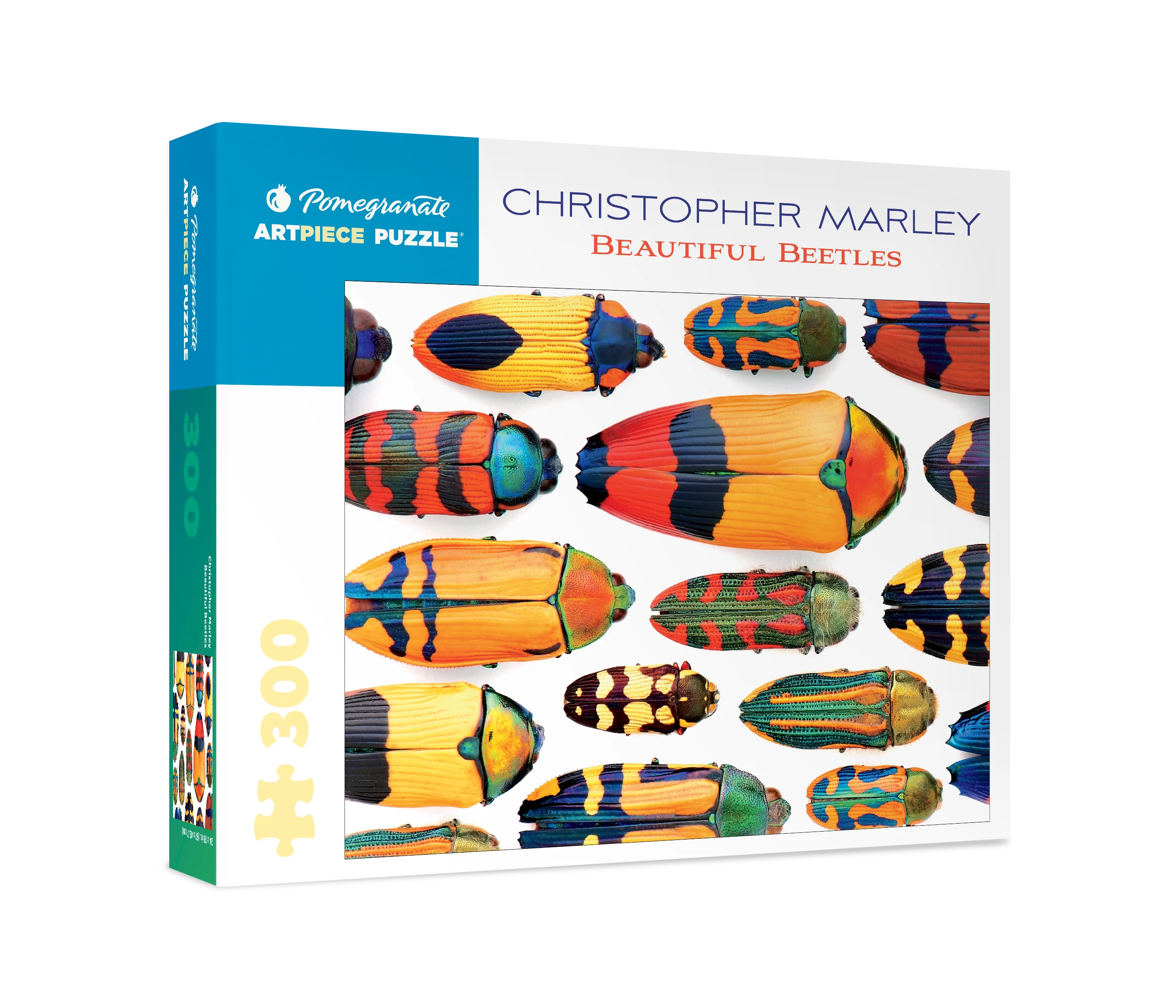 Christopher Marley: Beautiful Beetles 300-piece Jigsaw Puzzle