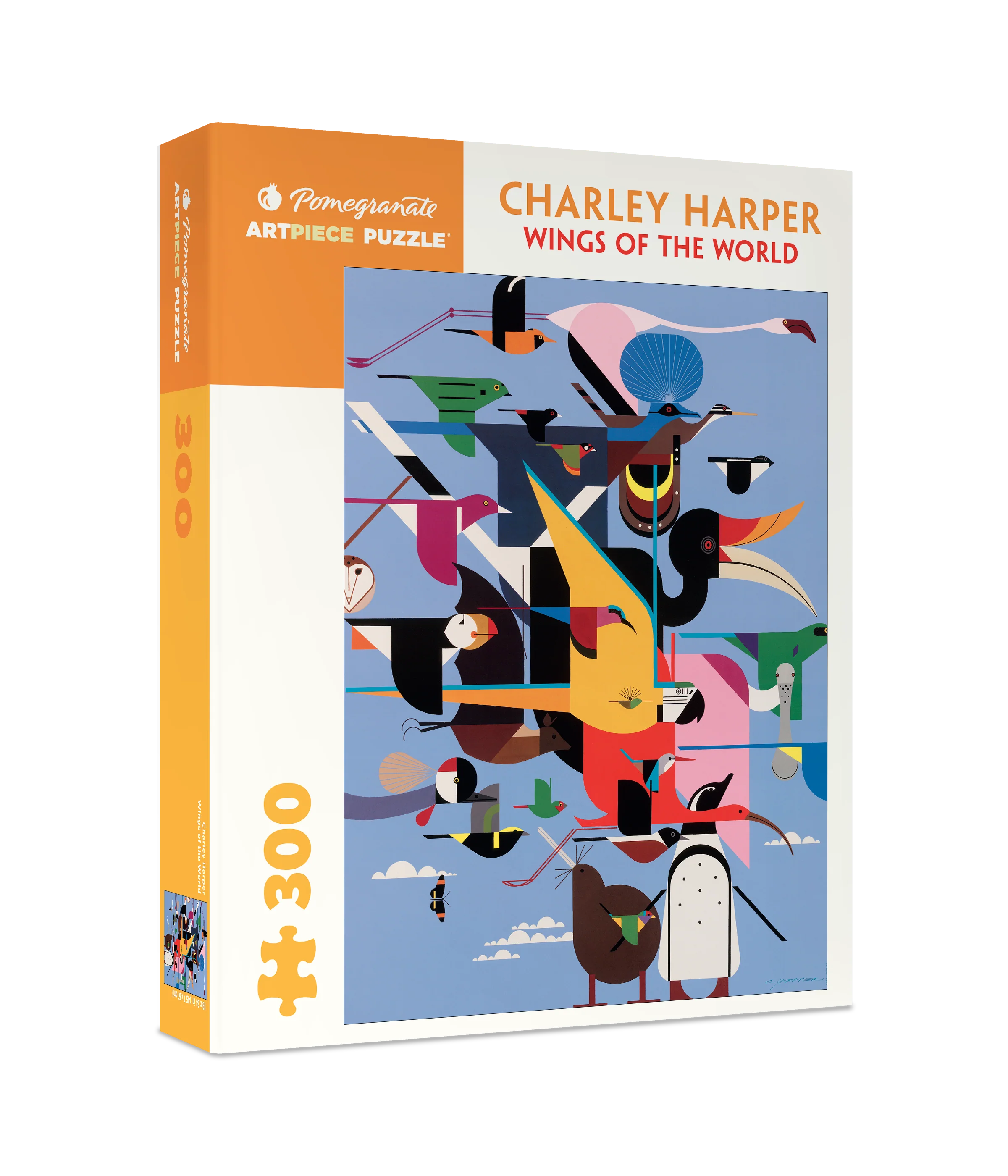 Charley Harper: Wings of the World 300-piece Jigsaw Puzzle