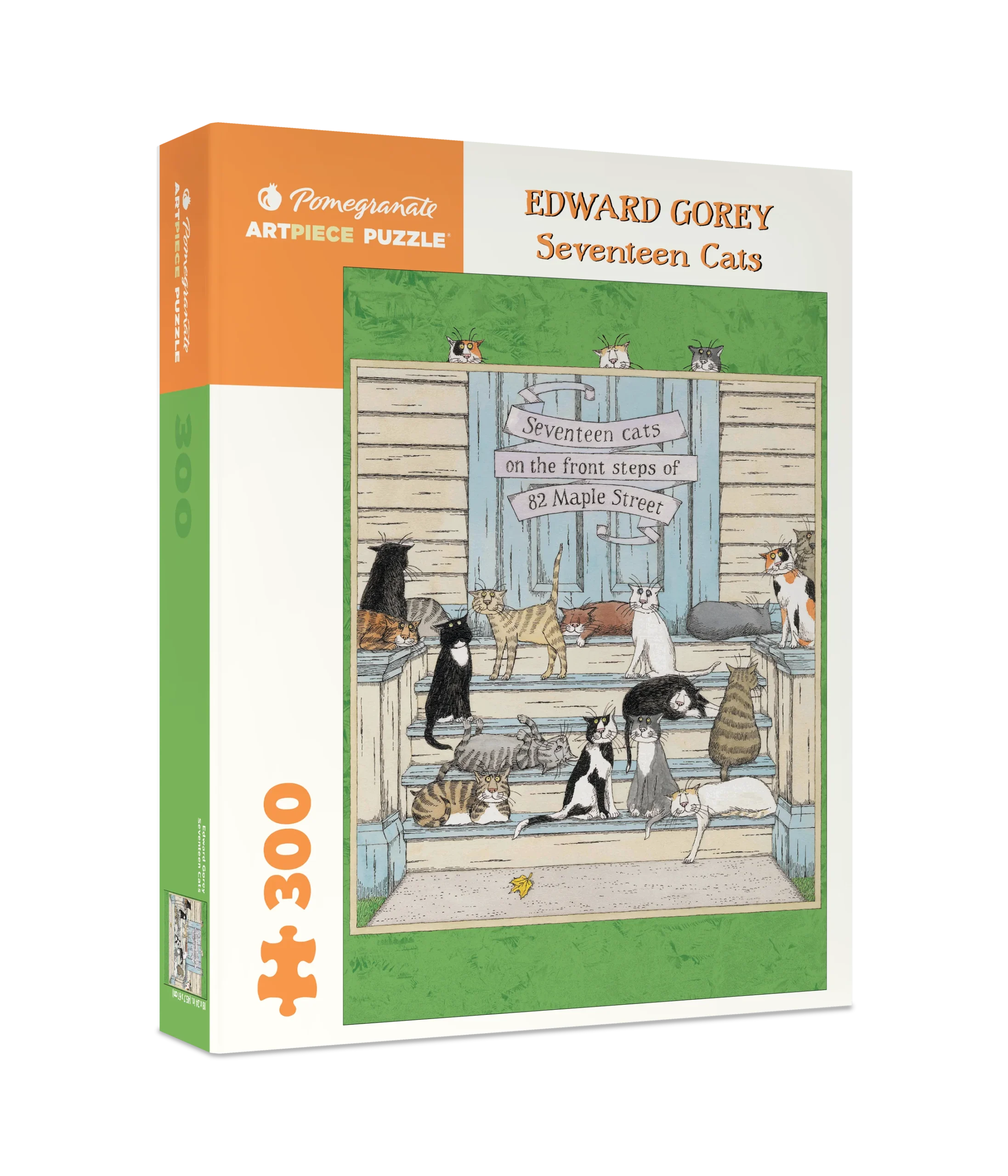 Edward Gorey: Seventeen Cats 300-Piece Jigsaw Puzzle