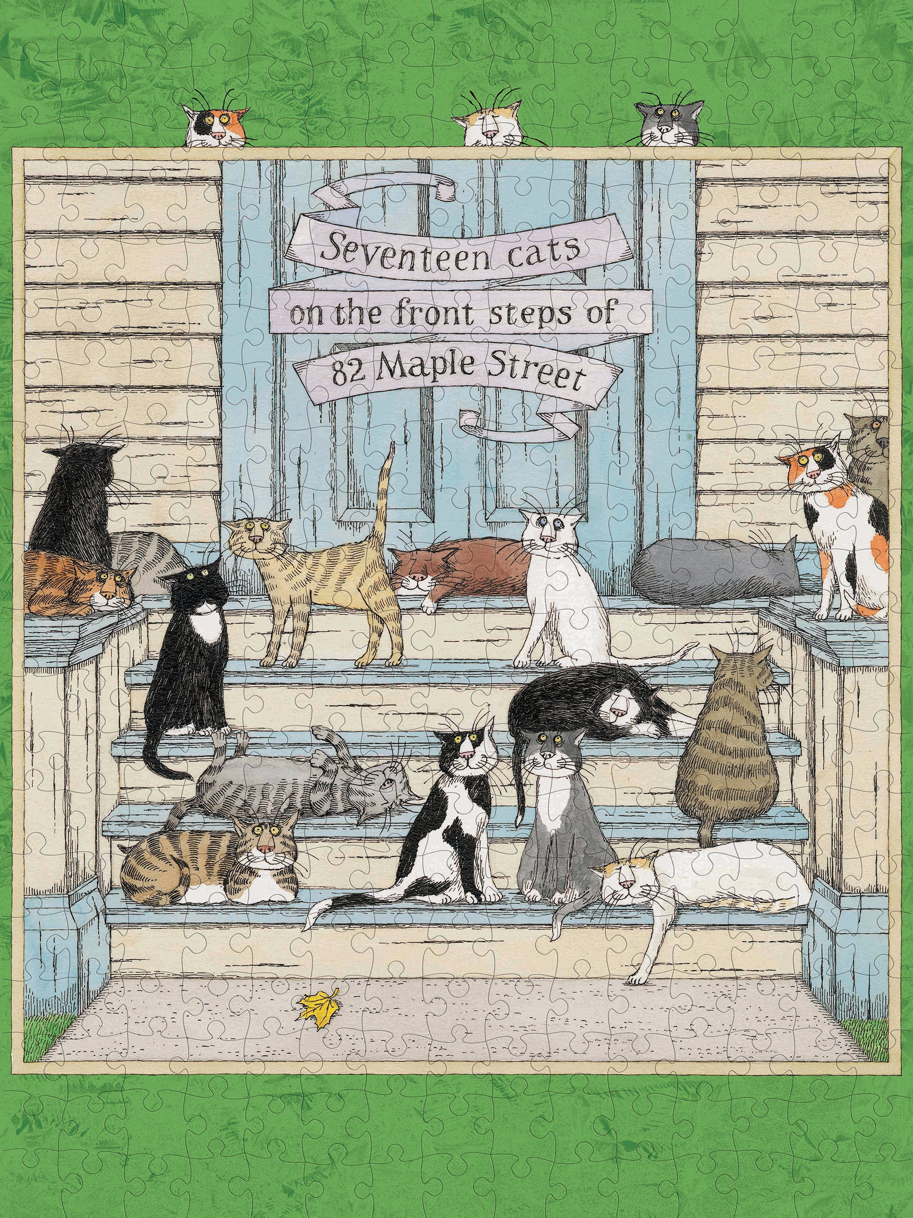 Edward Gorey: Seventeen Cats 300-Piece Jigsaw Puzzle