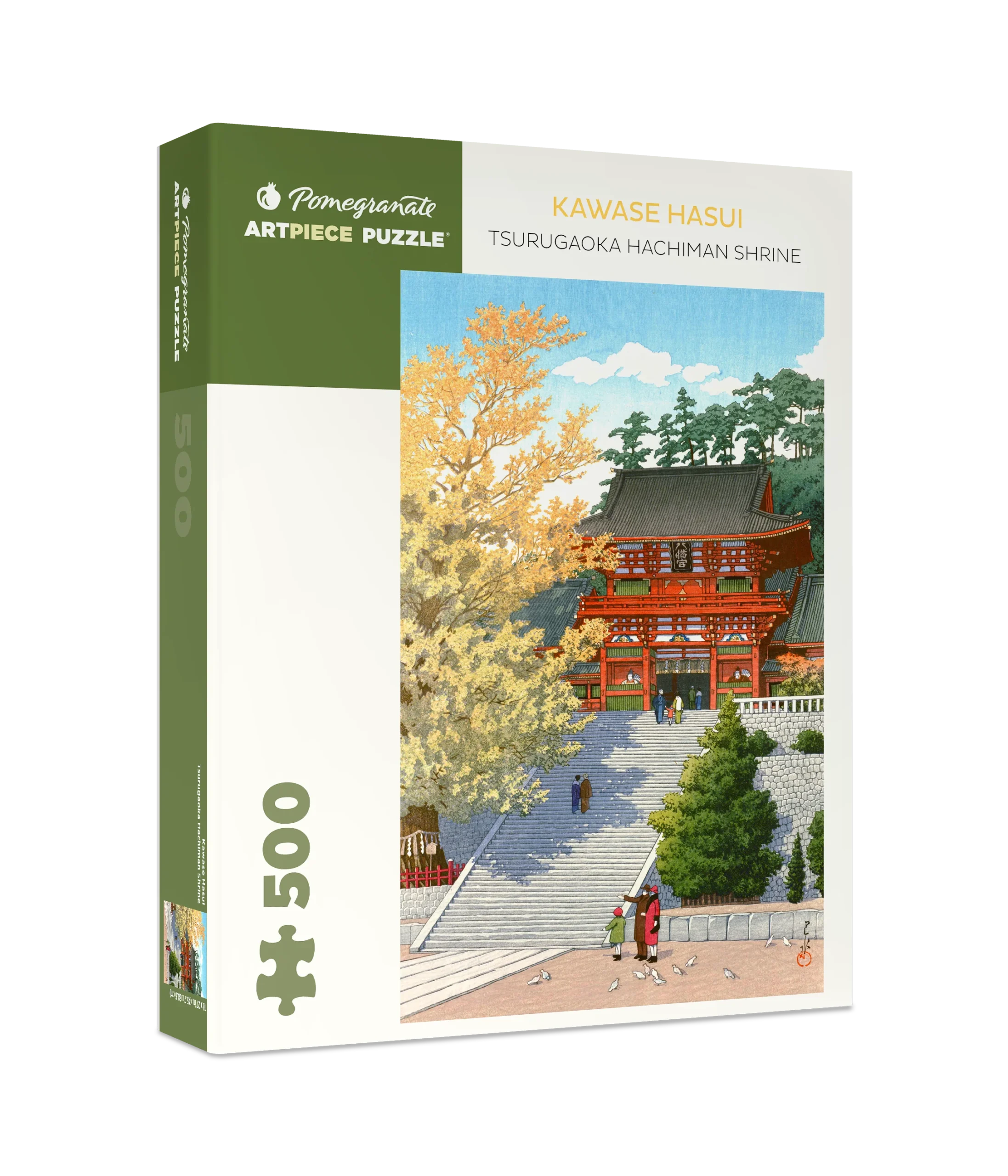 Kawase Hasui: Tsurugaoka Hachiman Shrine 500-Piece Jigsaw Puzzle