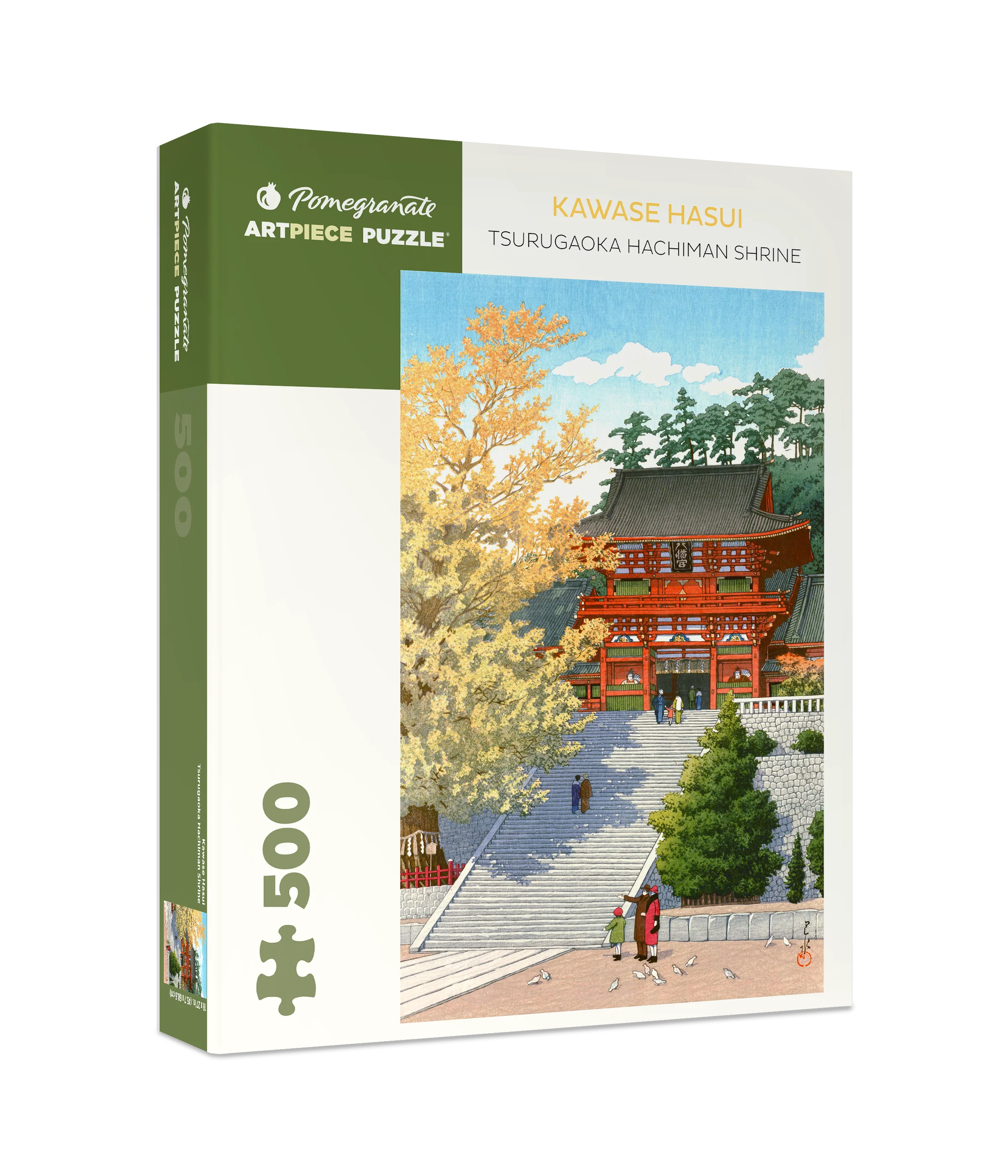 Kawase Hasui: Tsurugaoka Hachiman Shrine 500-Piece Jigsaw Puzzle