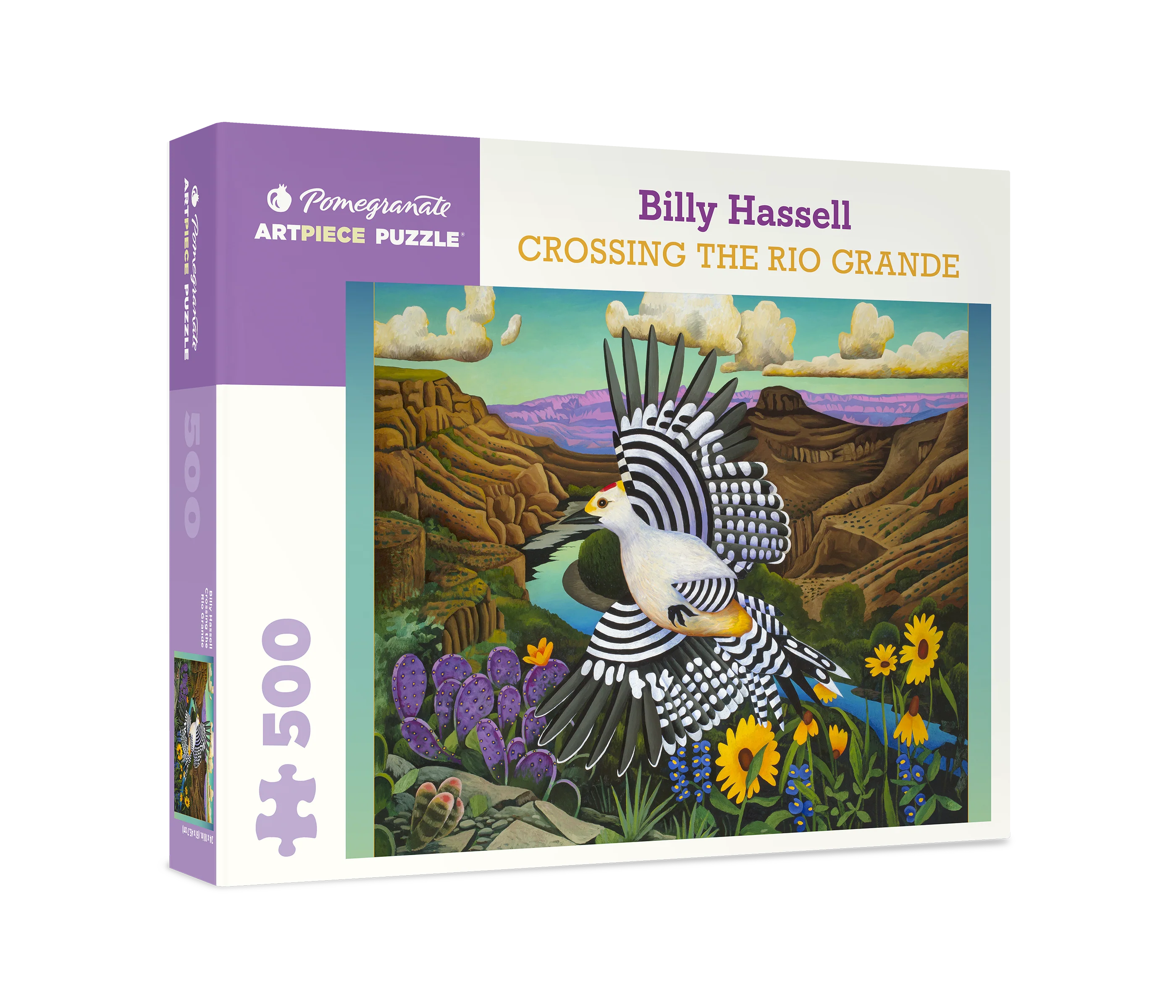 Billy Hassell: Crossing the Rio Grande 500-Piece Jigsaw Puzzle