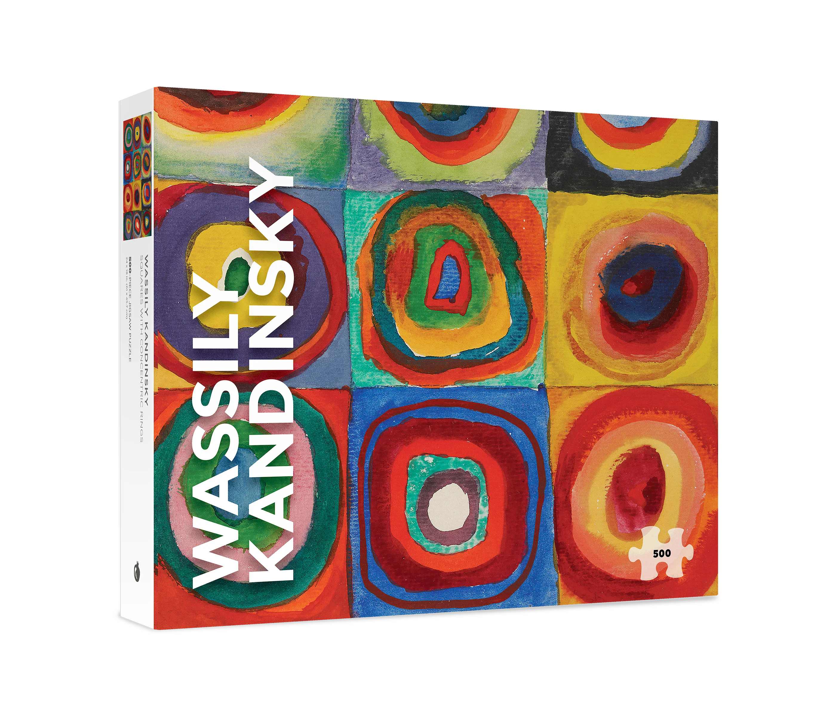 Wassily Kandinsky: Squares with Concentric Rings 500-Piece Jigsaw Puzzle