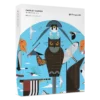 Charley Harper: Hawk Mountain 500-Piece Circular Jigsaw Puzzle