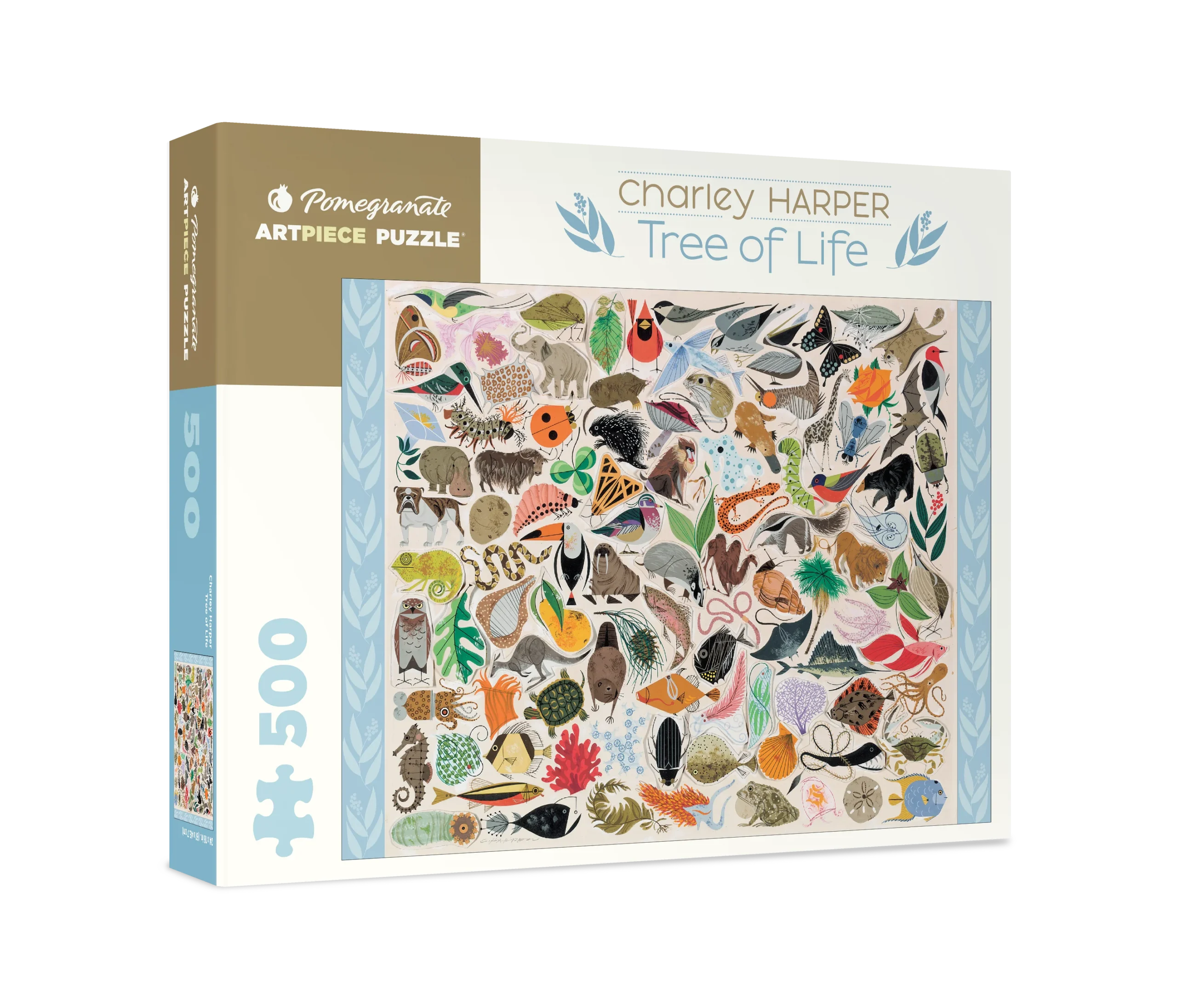 Charley Harper: Tree of Life 500-piece Jigsaw Puzzle