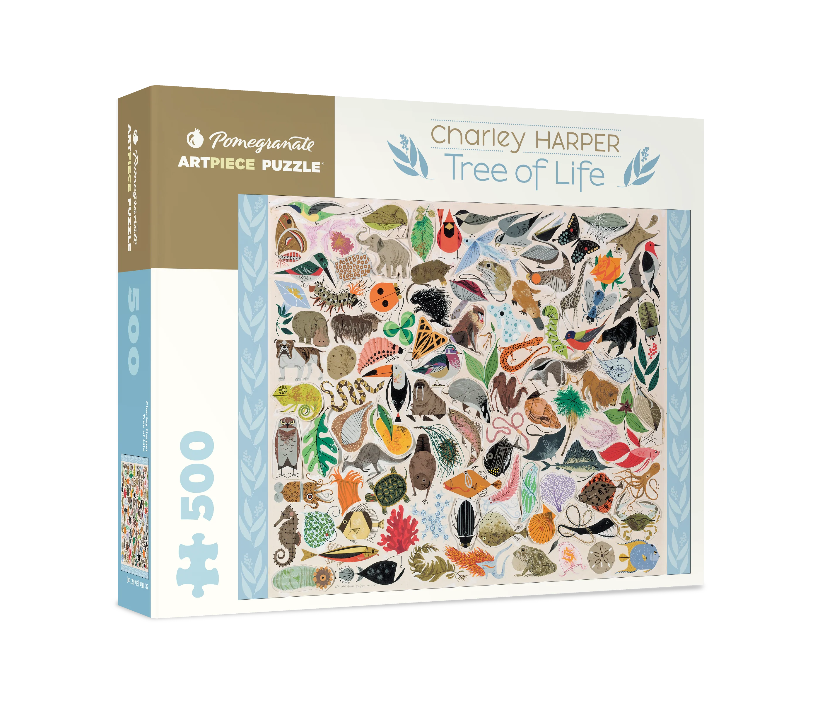 Charley Harper: Tree of Life 500-piece Jigsaw Puzzle