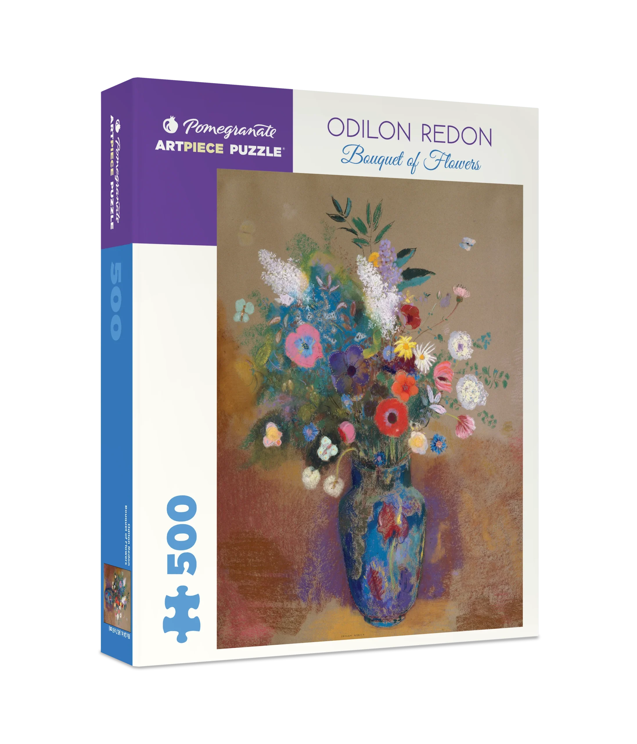 Odilon Redon: Bouquet of Flowers 500-Piece Jigsaw Puzzle