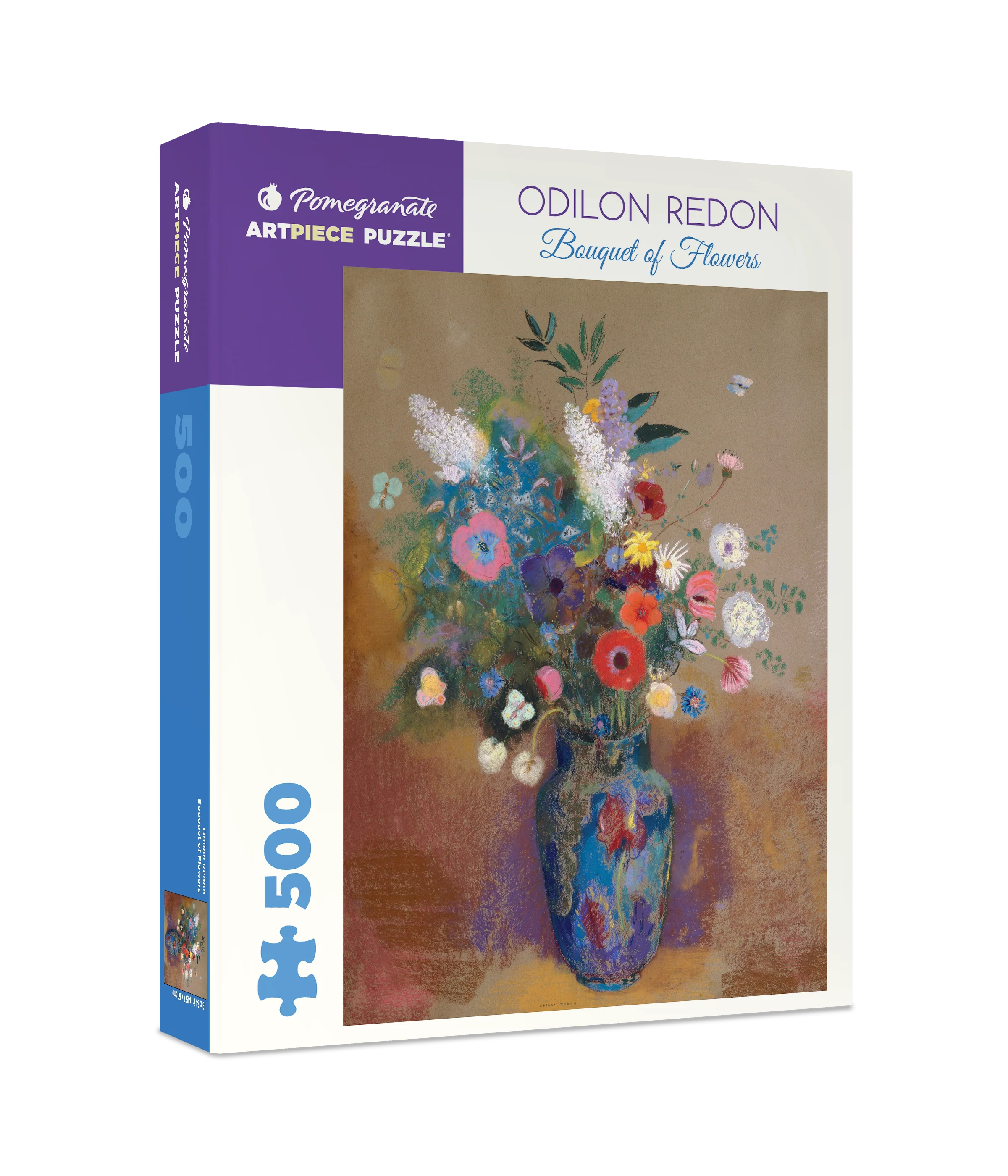 Odilon Redon: Bouquet of Flowers 500-Piece Jigsaw Puzzle