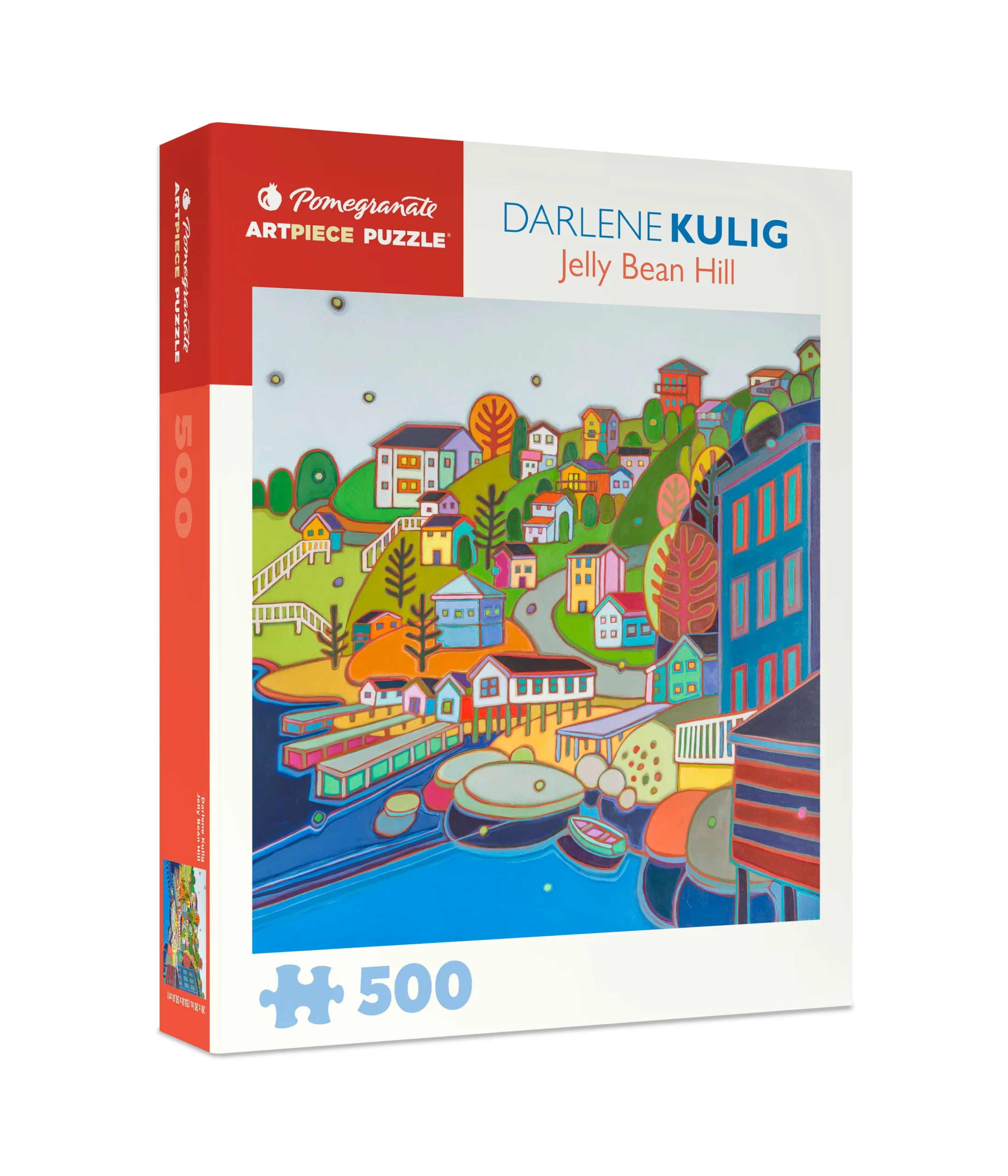Darlene Kulig: Jelly Bean Hill 500-Piece Jigsaw Puzzle