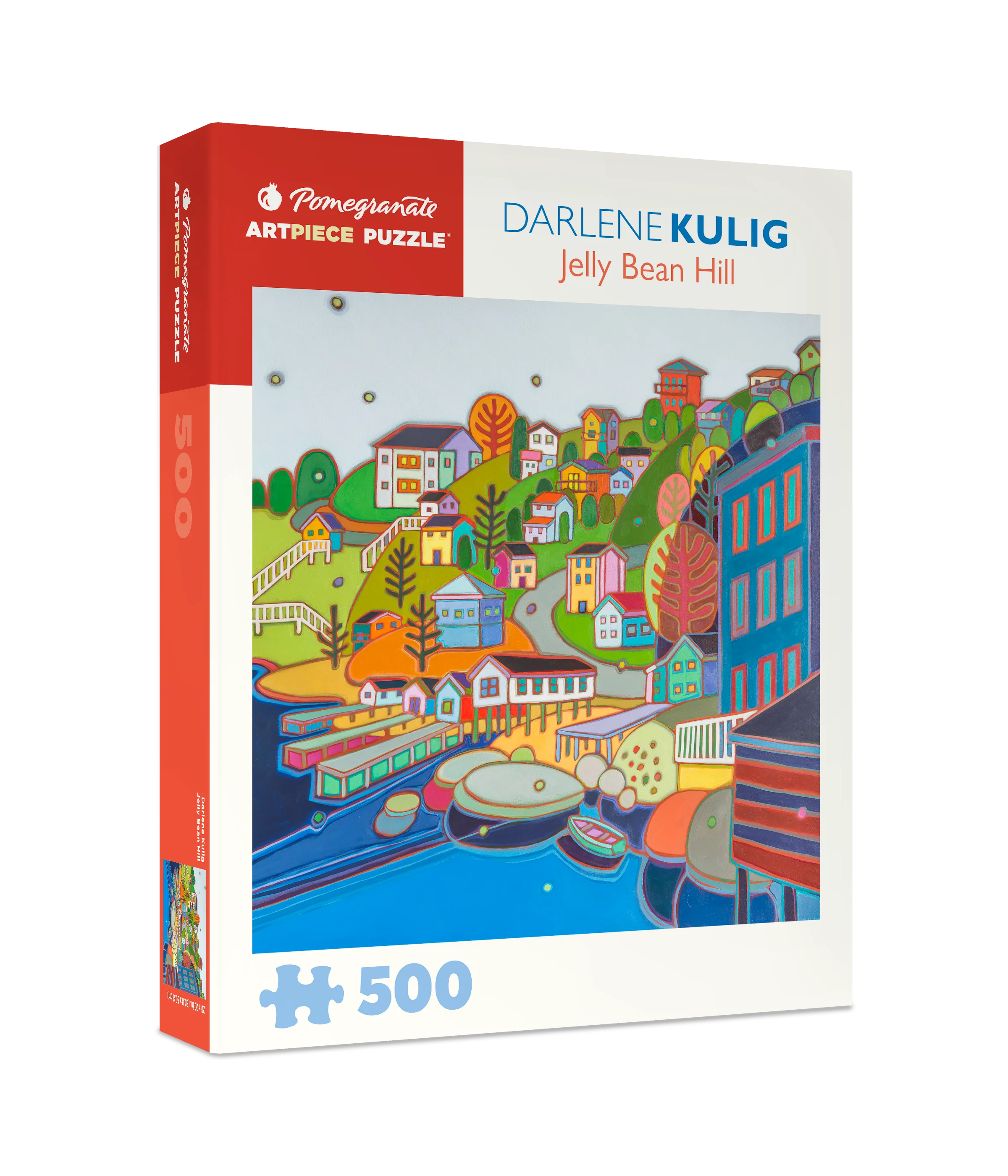 Darlene Kulig: Jelly Bean Hill 500-Piece Jigsaw Puzzle