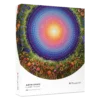 Justin Lovato: Flower Mandala 500-Piece Circular Jigsaw Puzzle