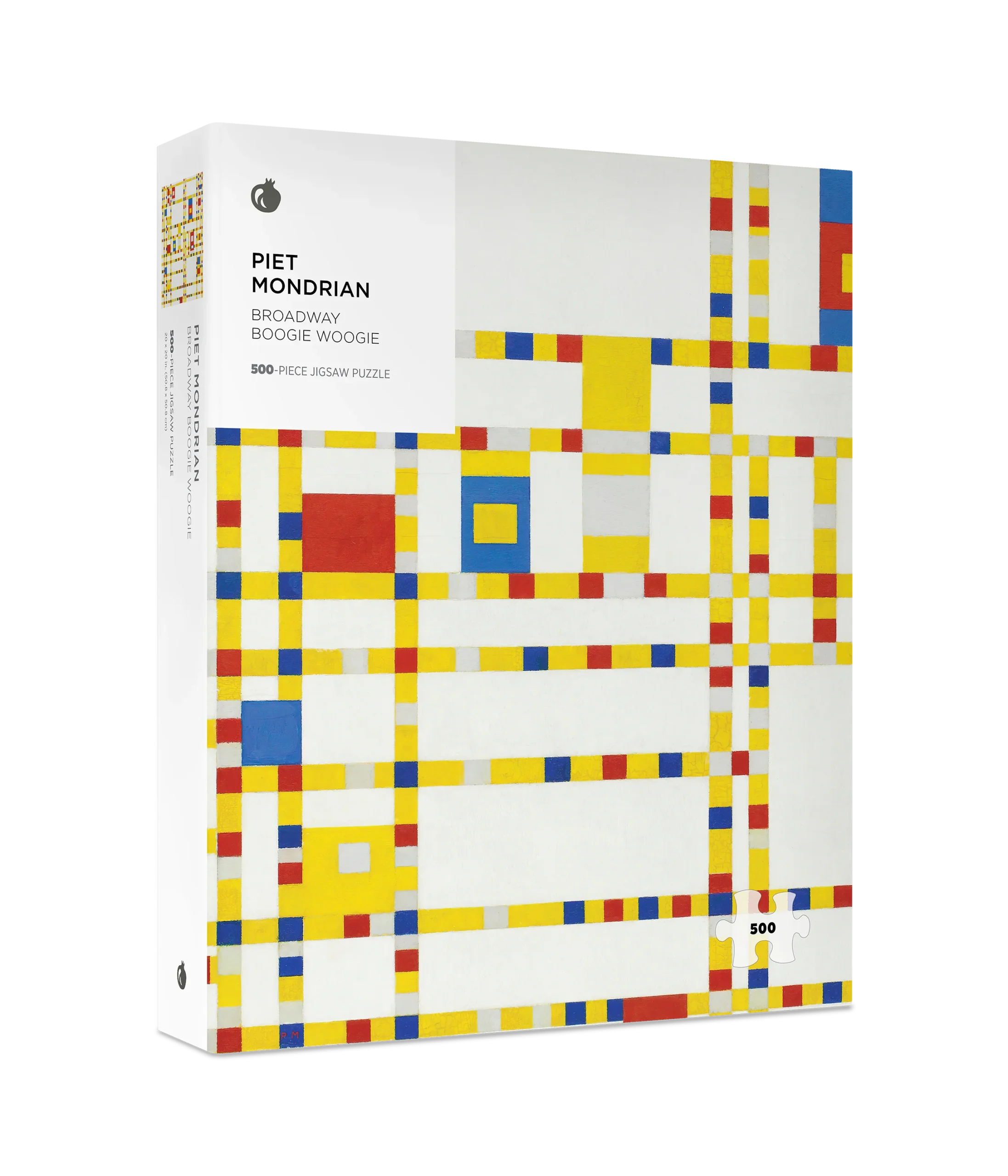 Piet Mondrian: Broadway Boogie Woogie 500-Piece Jigsaw Puzzle
