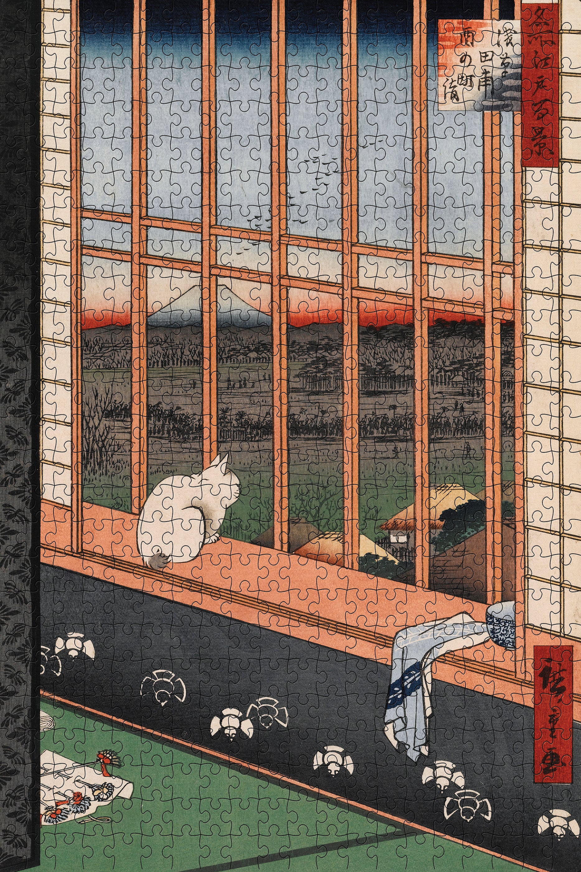 Utagawa Hiroshige 500-Piece Jigsaw Puzzle 2 Utagawa Hiroshige 500-Piece Jigsaw Puzzle