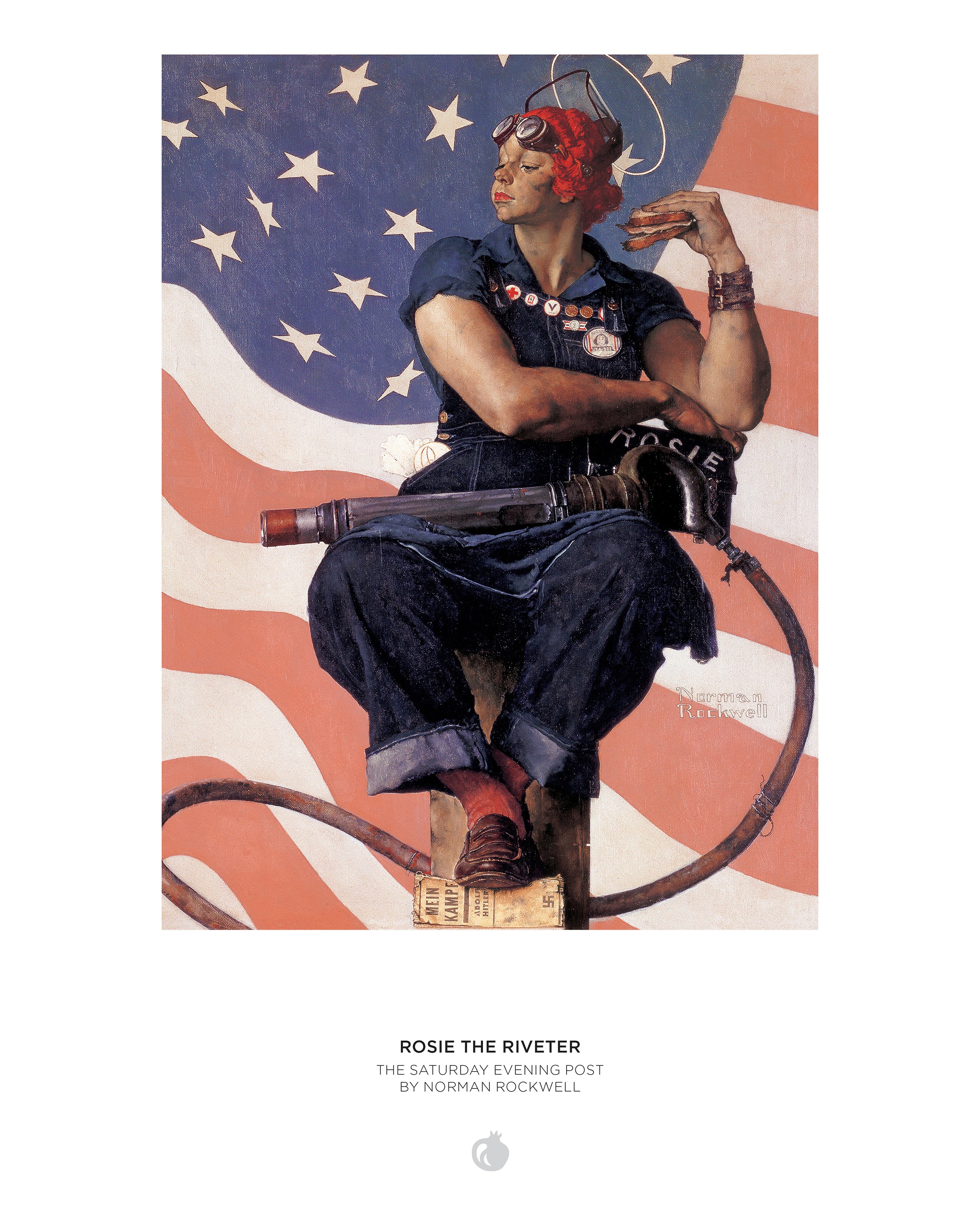 Norman Rockwell: Rosie the Riveter 500-Piece Jigsaw Puzzle