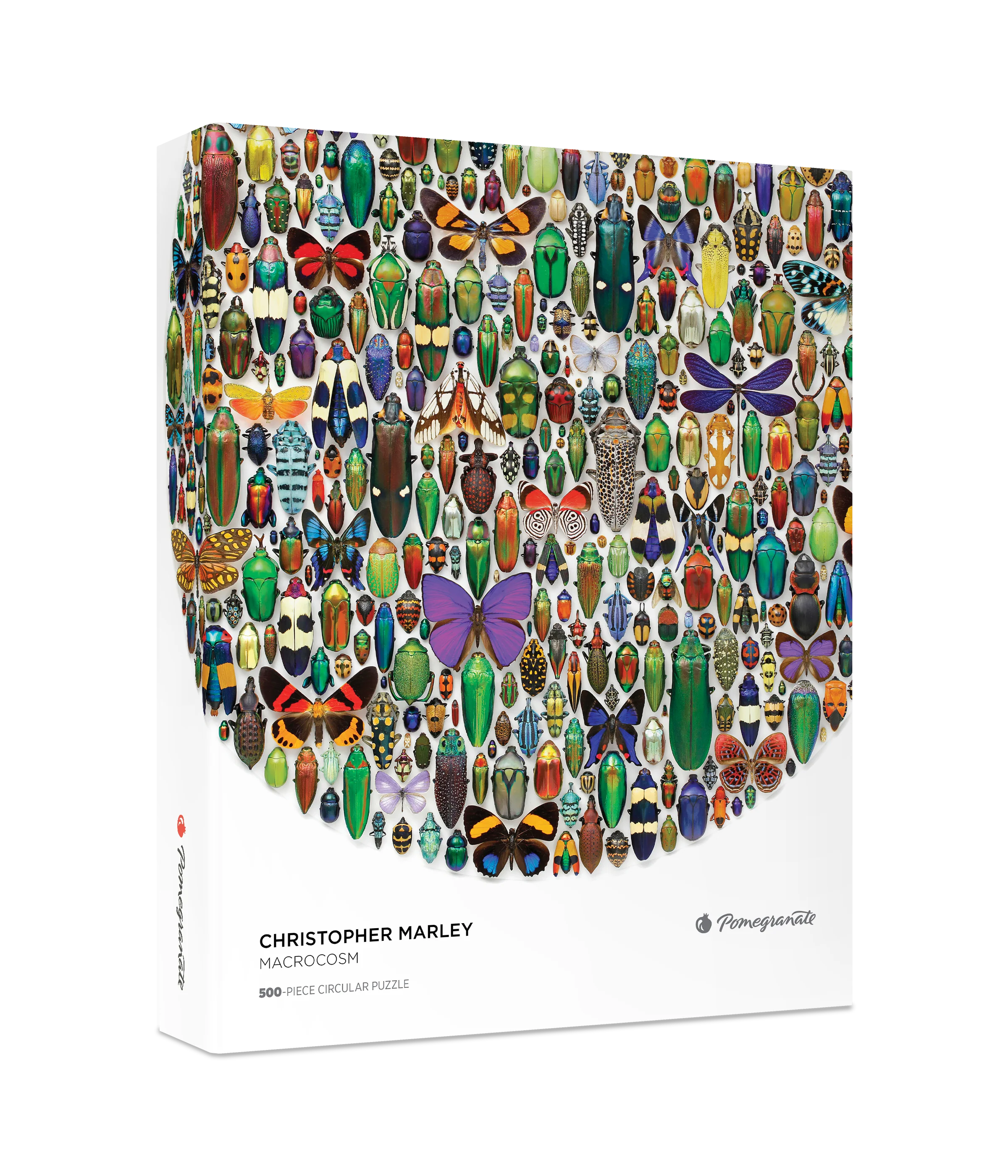 Home 7 Christopher Marley: Macrocosm 500-Piece Circular Jigsaw Puzzle