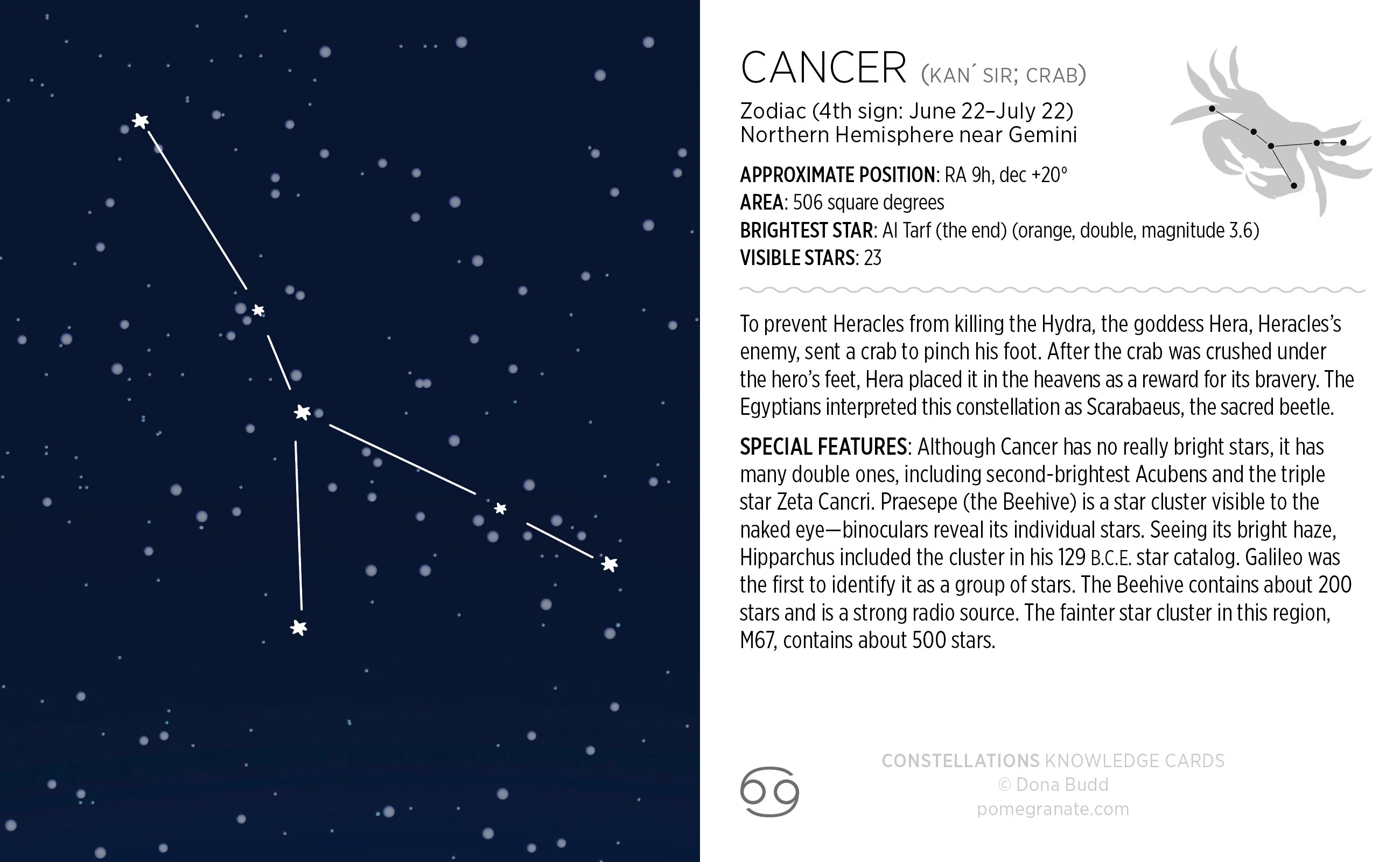 Constellations Knowledge Cards 5 Constellations Knowledge Cards
