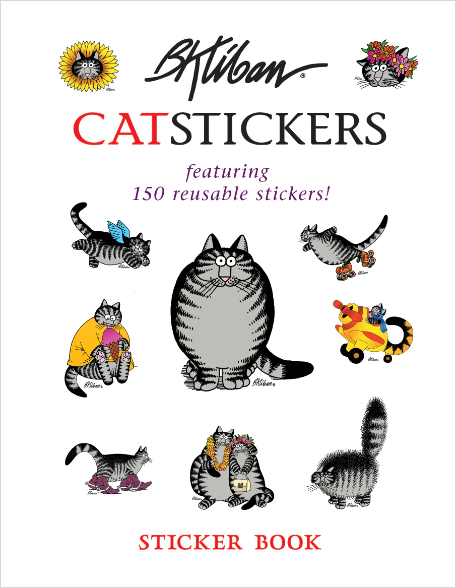 B. Kliban: CatStickers Sticker Book