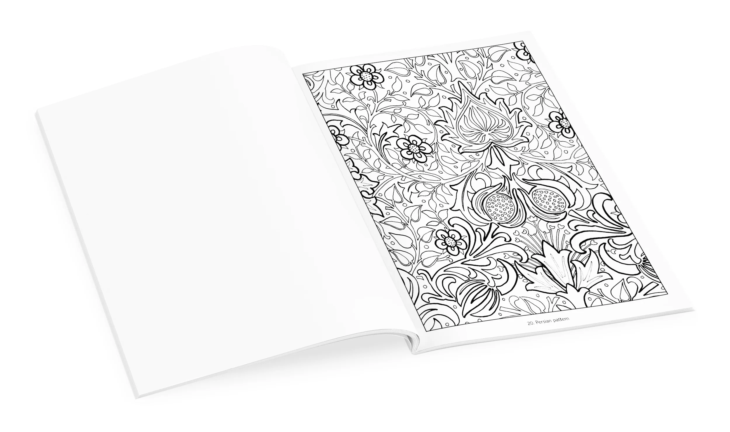 William Morris Coloring Book