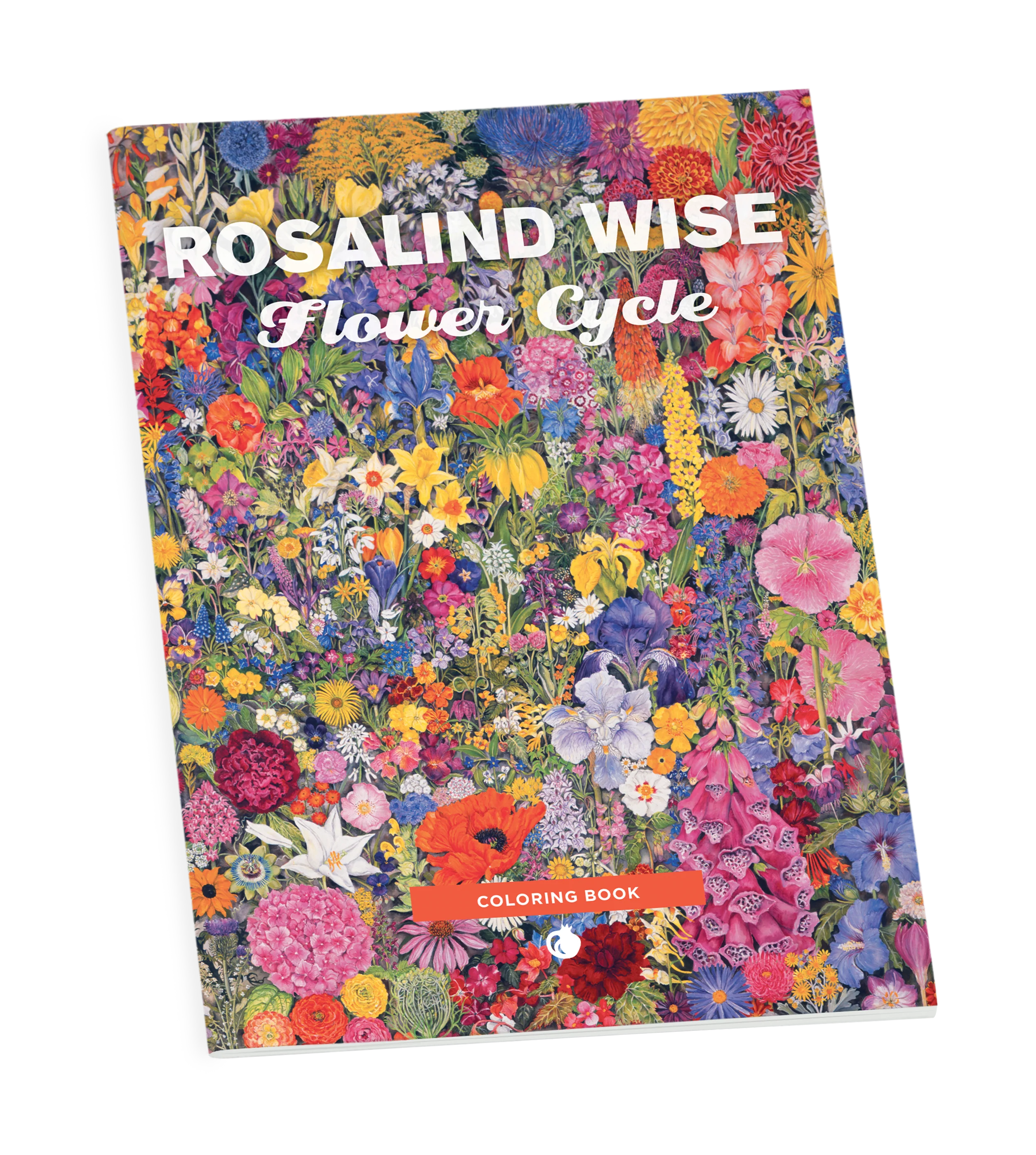 Rosalind Wise: Flower Cycle Coloring Book