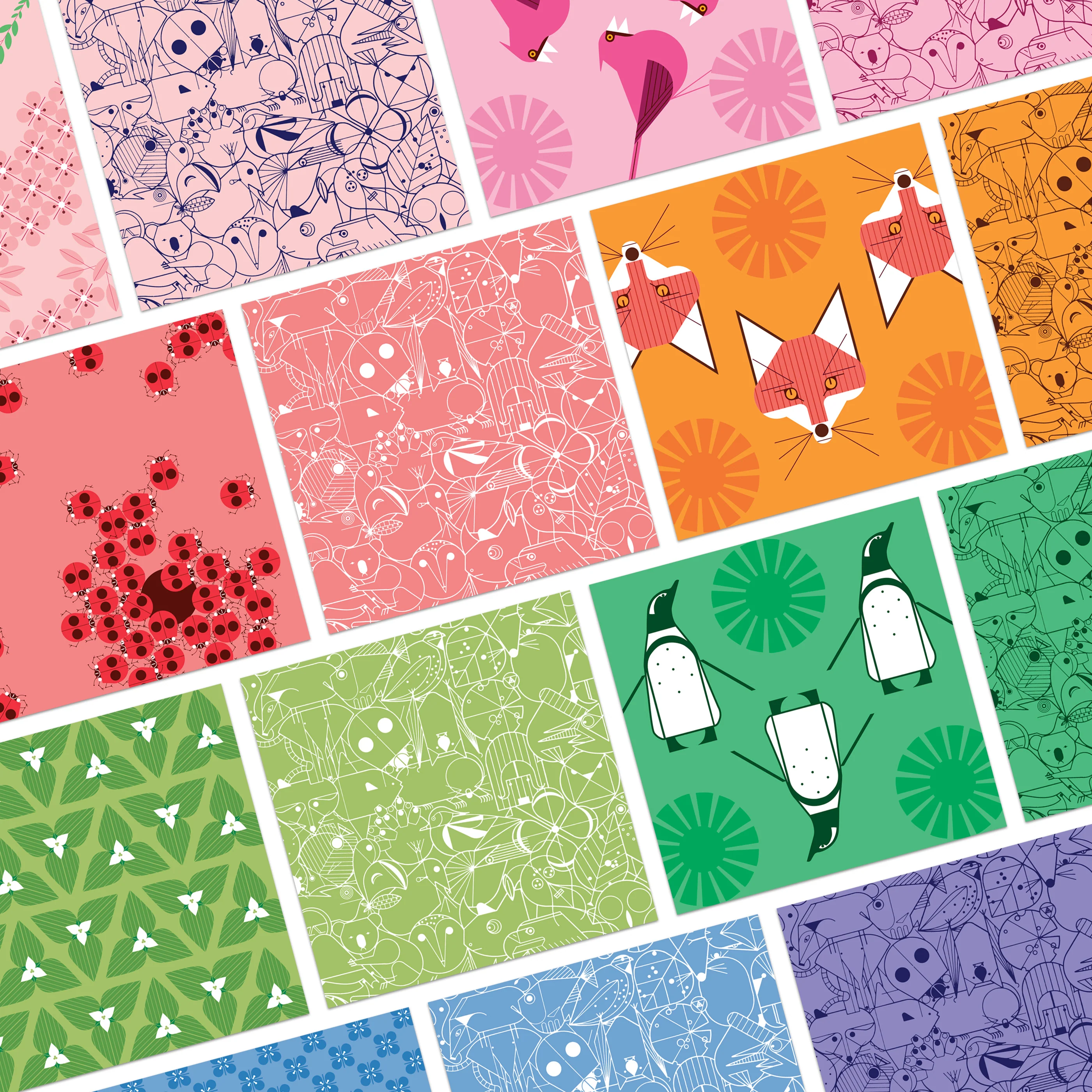 Charley Harper Origami Animals