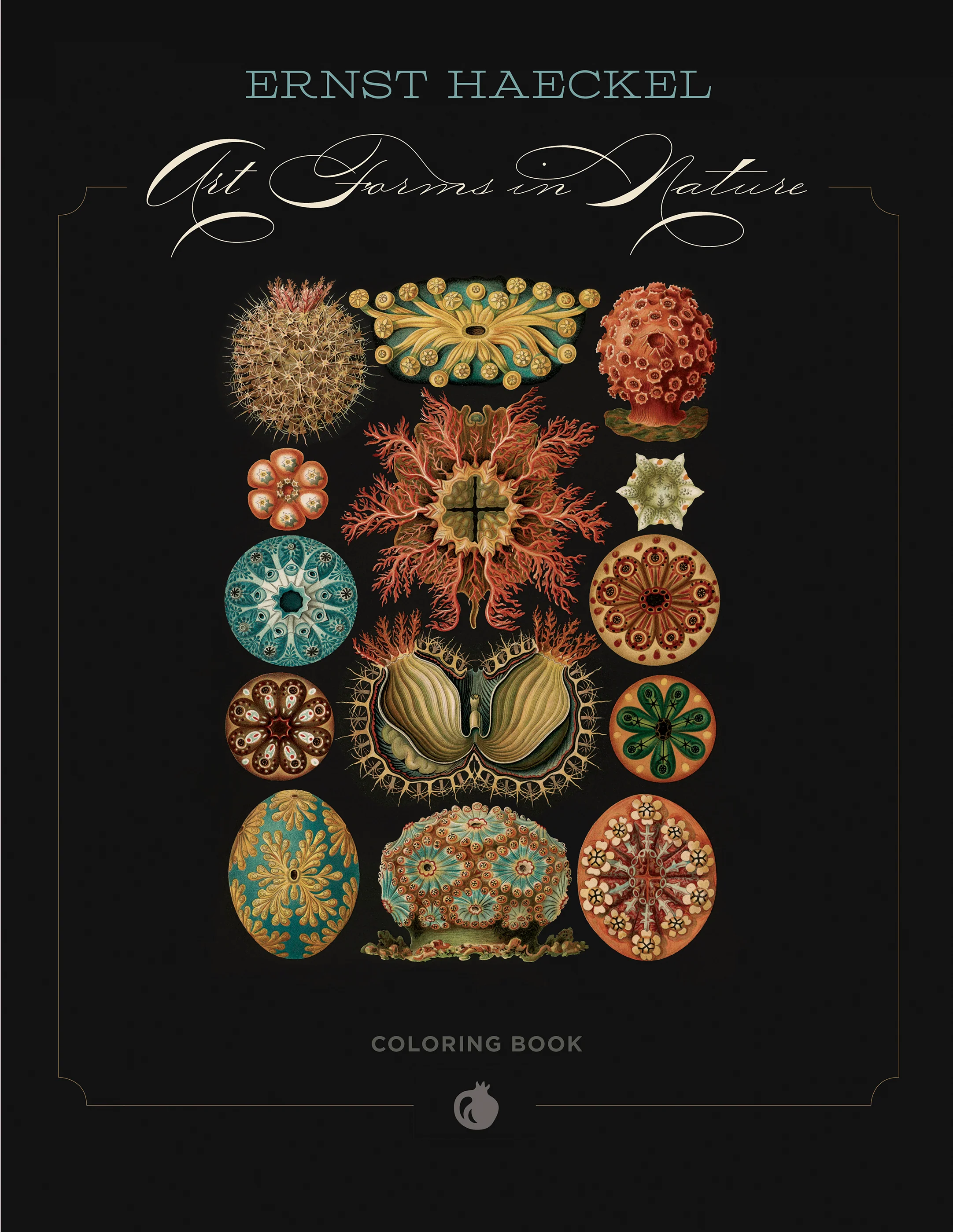 Ernst Haeckel: Art Forms in Nature Coloring Book