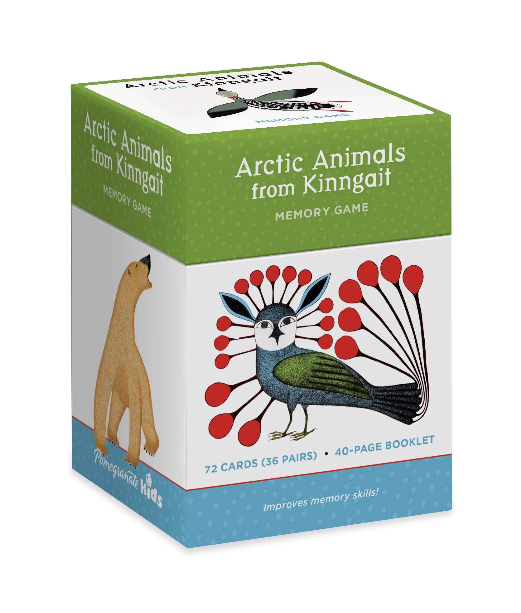 Arctic Animals from Kinngait Memory Game