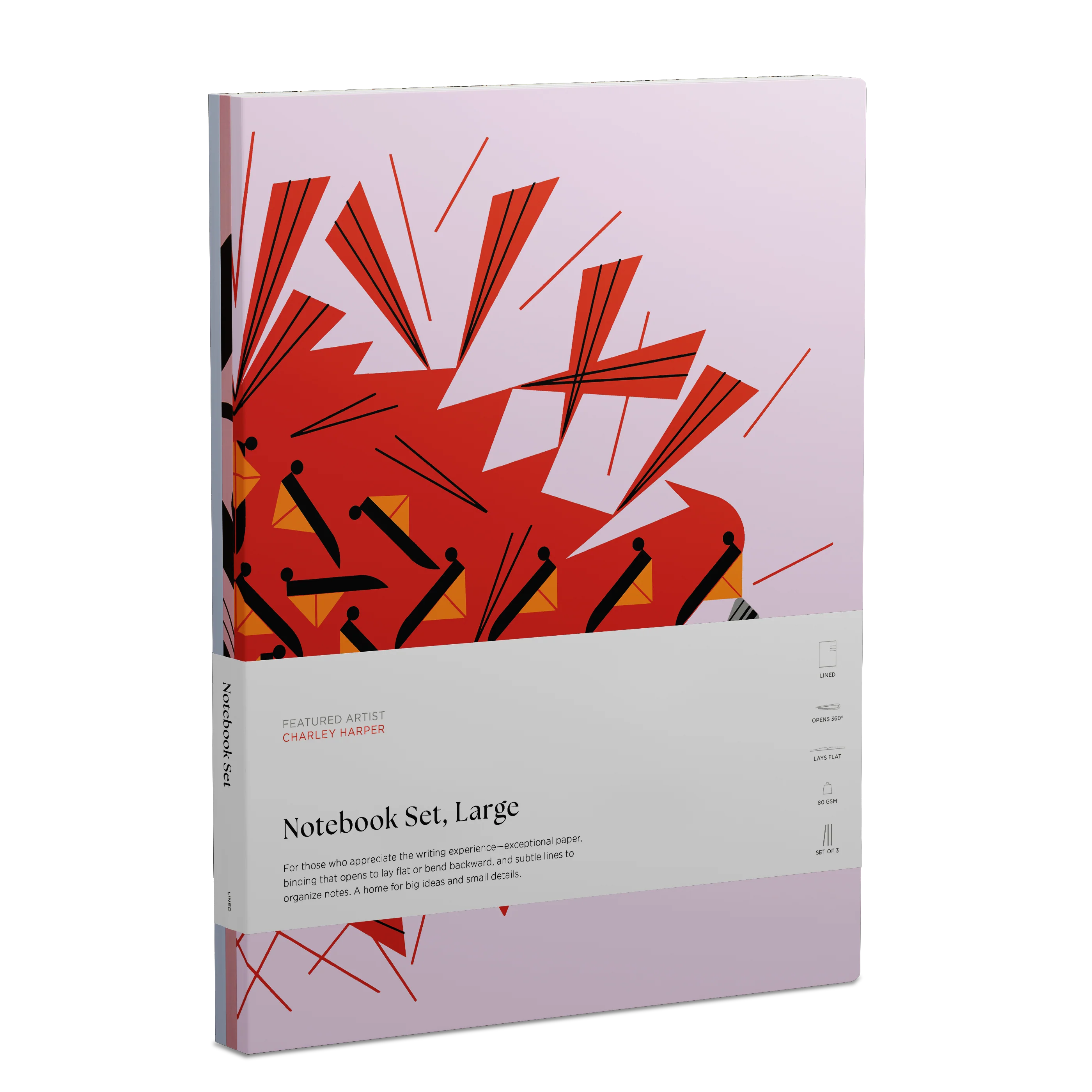 Charley Harper Large Notebook Set