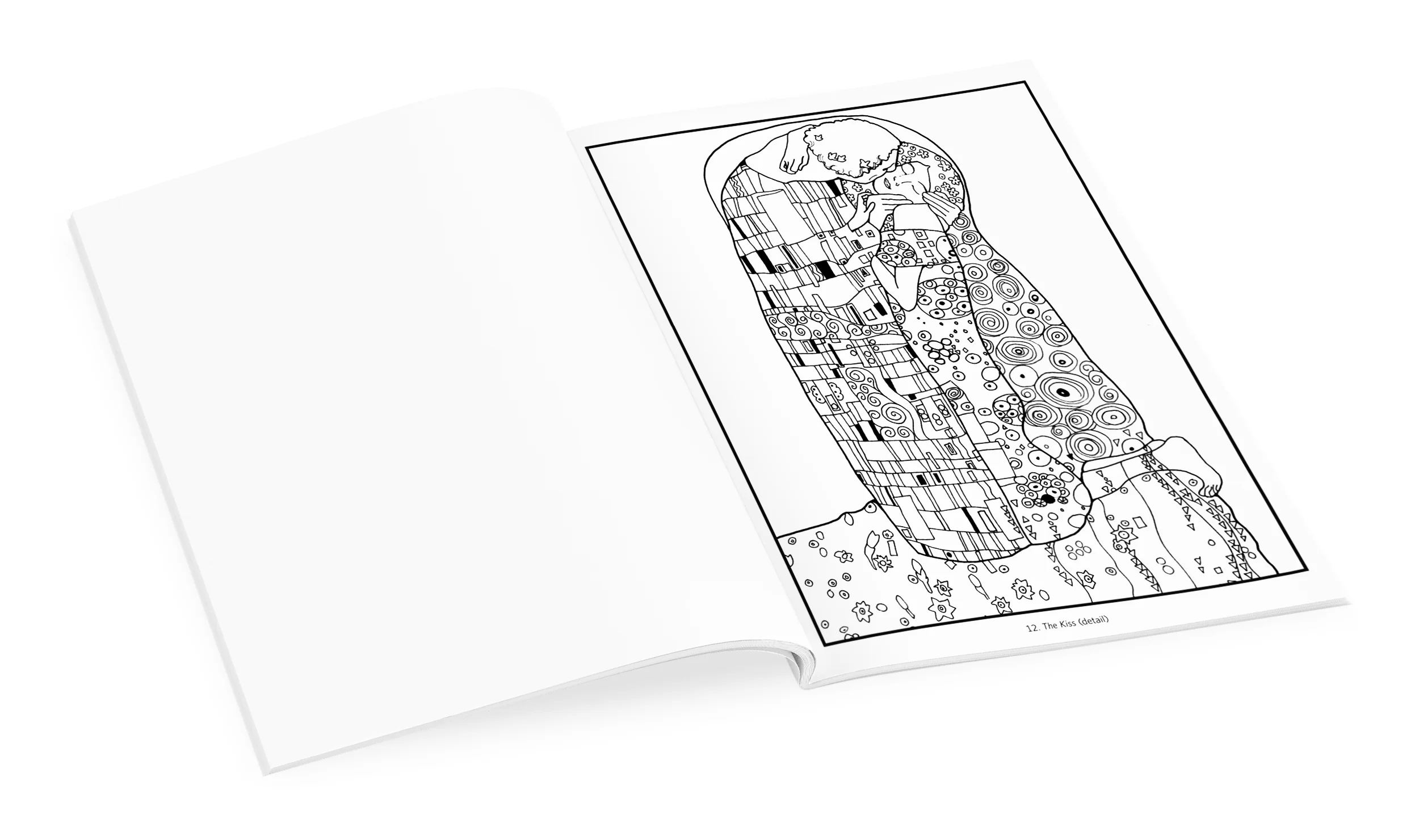 Gustav Klimt Coloring Book