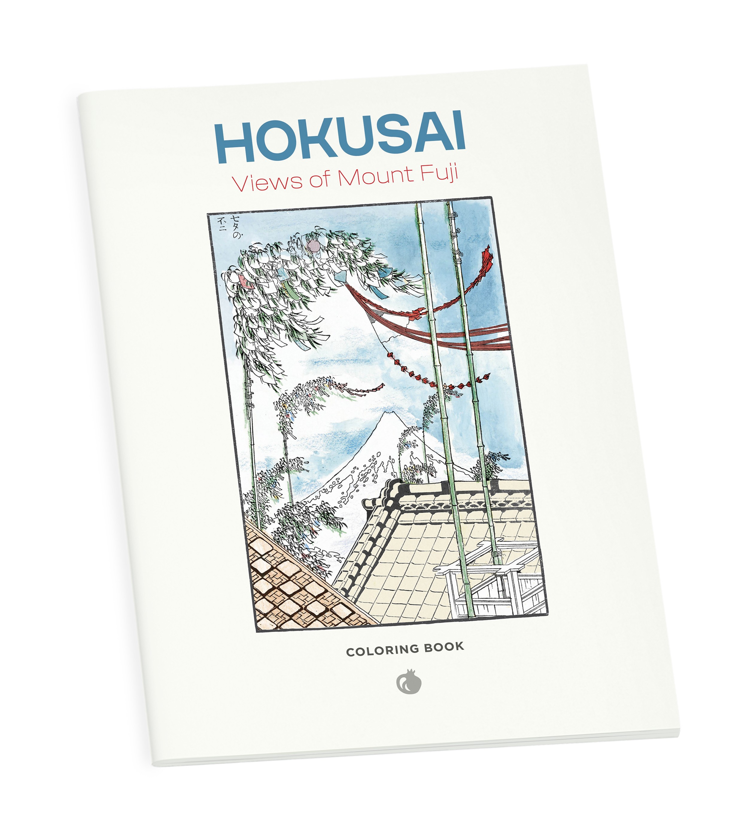 Hokusai: Views of Mt. Fuji Coloring Book