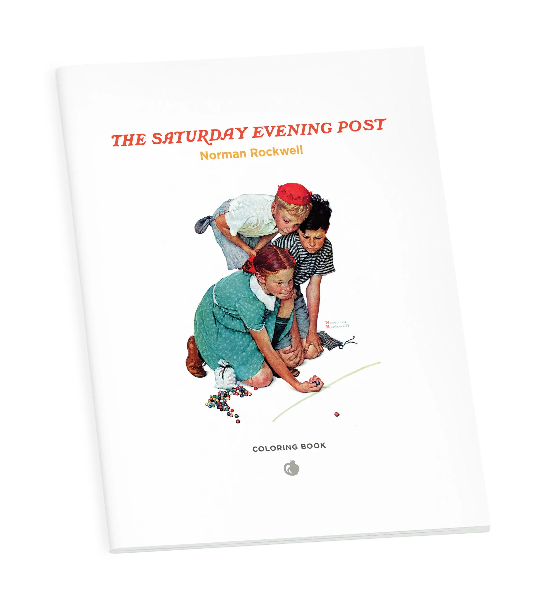 Norman Rockwell Coloring Book