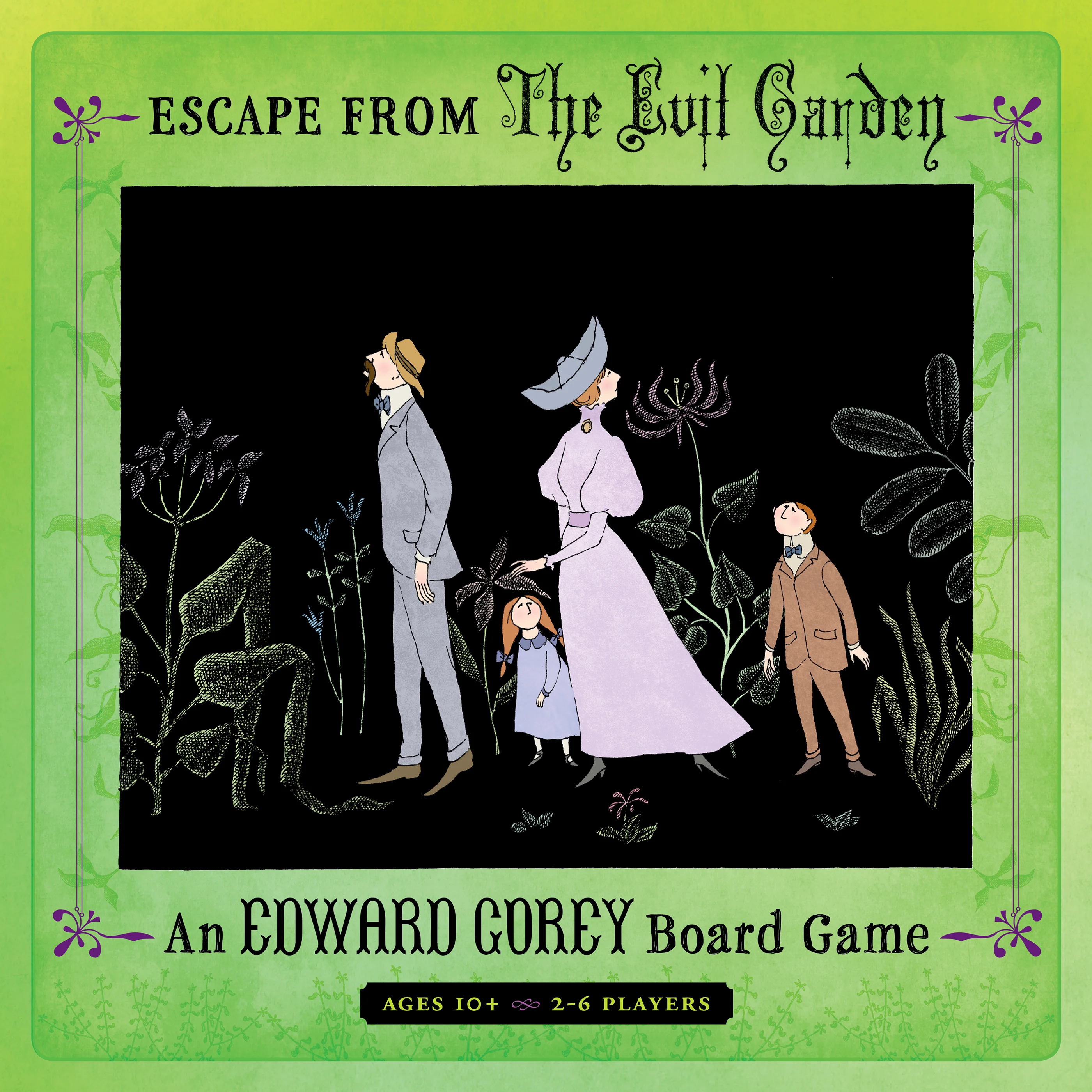 Escape from The Evil Garden: An Edward Gorey Board Game 2 Escape from The Evil Garden: An Edward Gorey Board Game