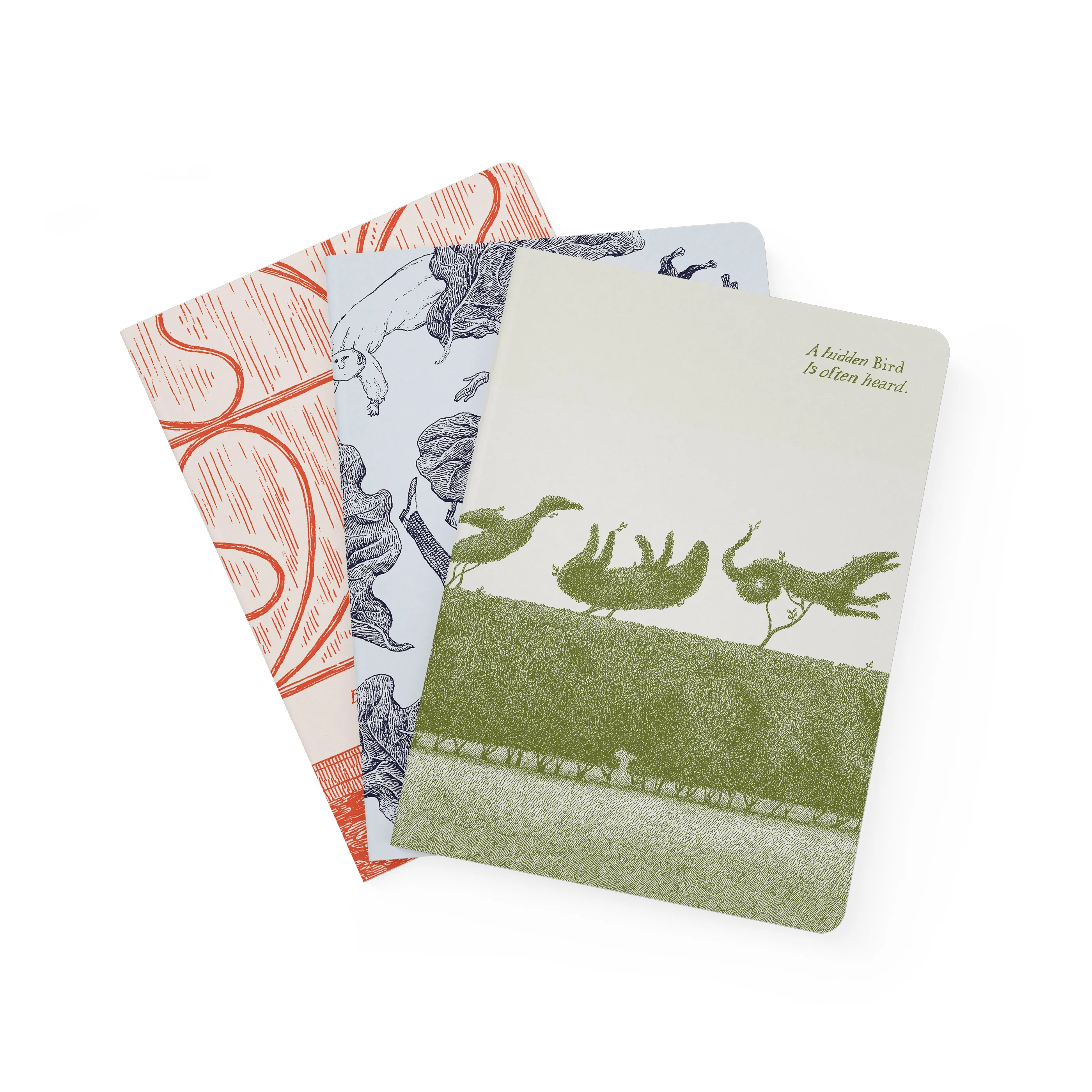 Edward Gorey Large Notebook Set