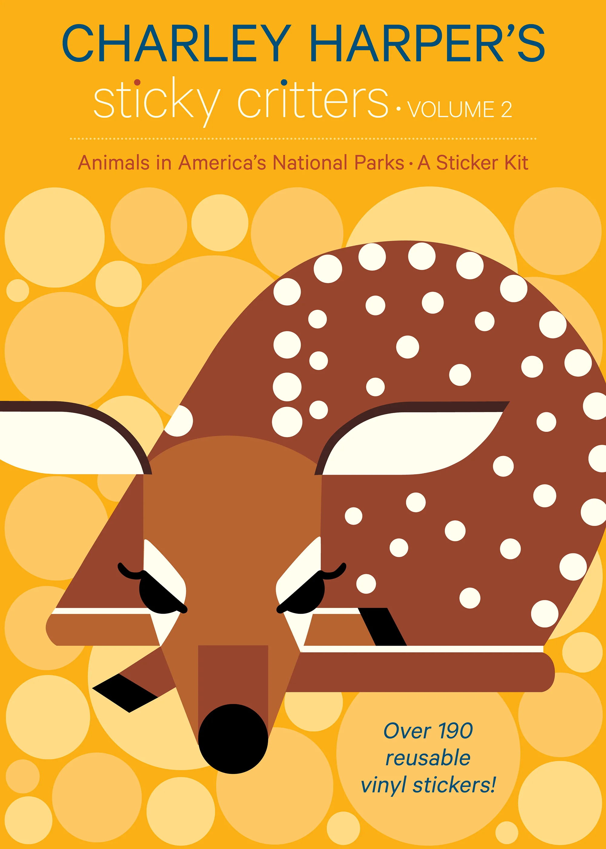 Charley Harper's Sticky Critters, Volume 2: Animals in America's National Parks Sticker Kit