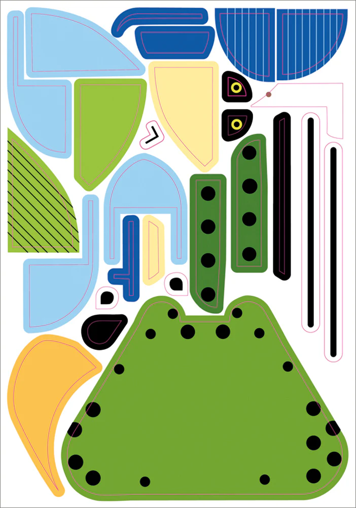 Charley Harper’s Sticky Critters: An Animal Sticker Kit 5 Charley Harper’s Sticky Critters: An Animal Sticker Kit