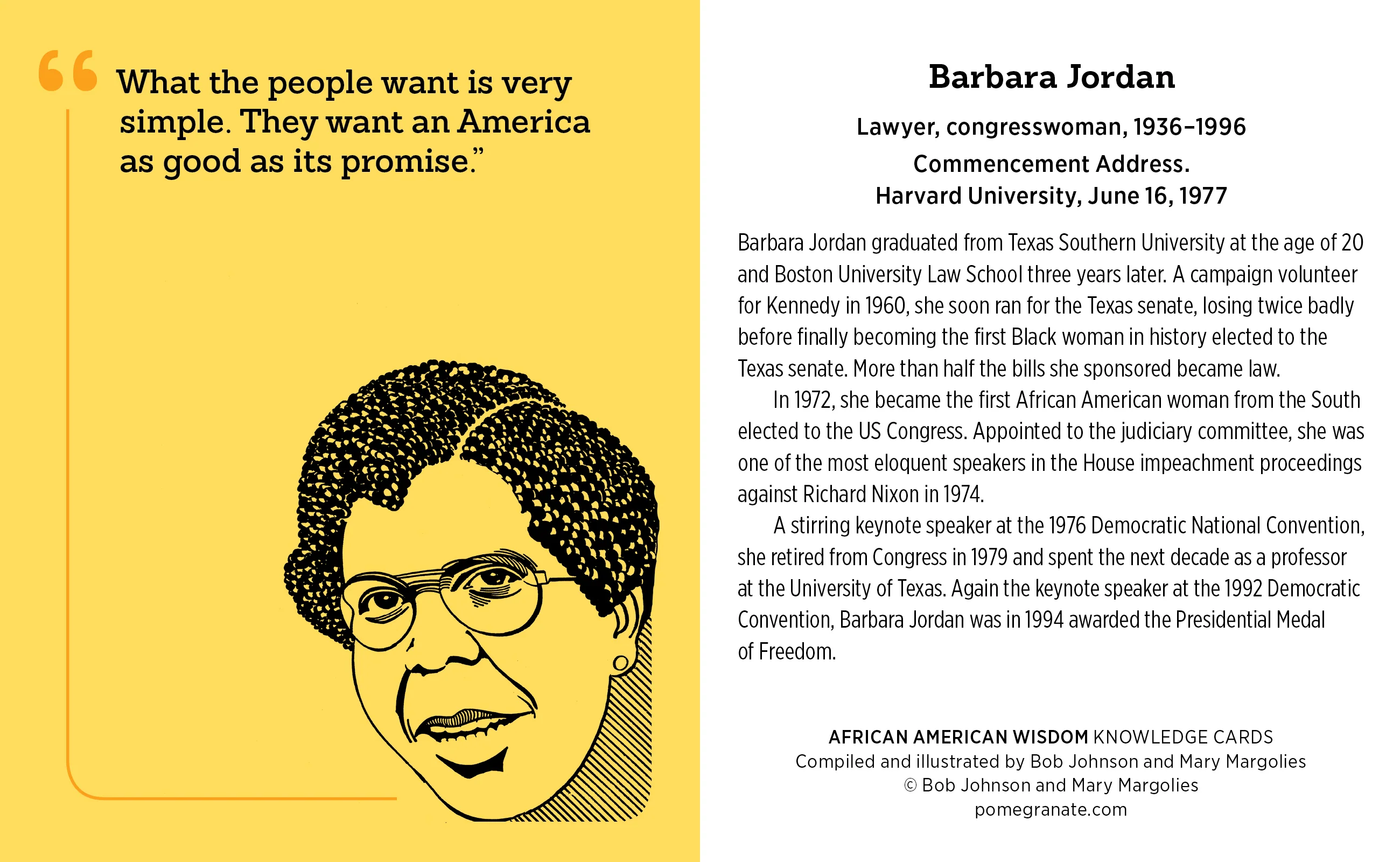 African American Wisdom: A Deck of Memorable Quotes Knowledge Cards