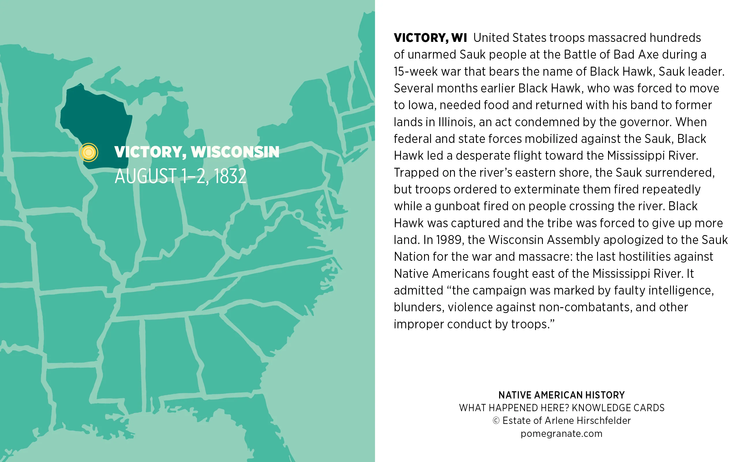 What Happened Here? Native American History Knowledge Cards 5 What Happened Here? Native American History Knowledge Cards