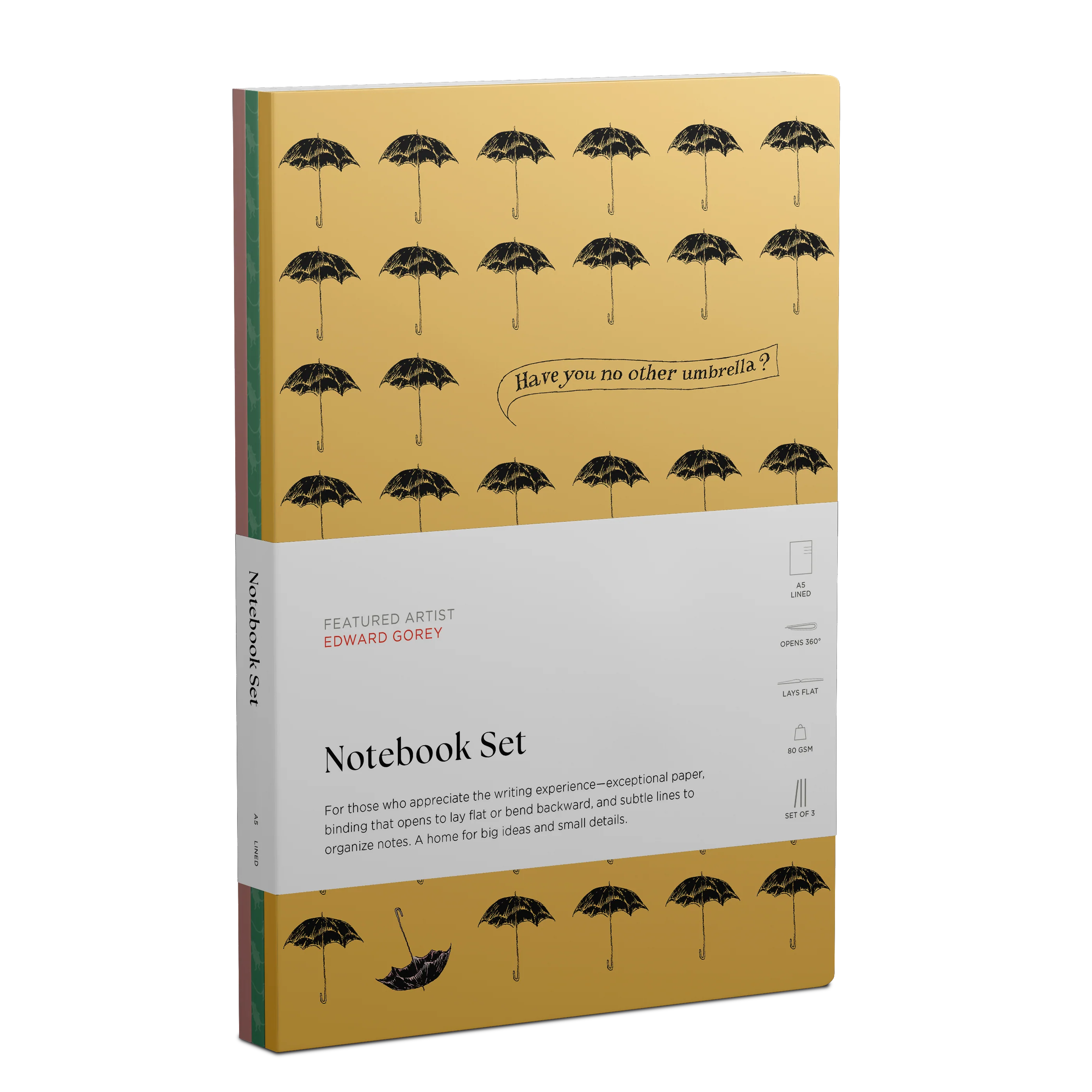 Edward Gorey Notebook Set