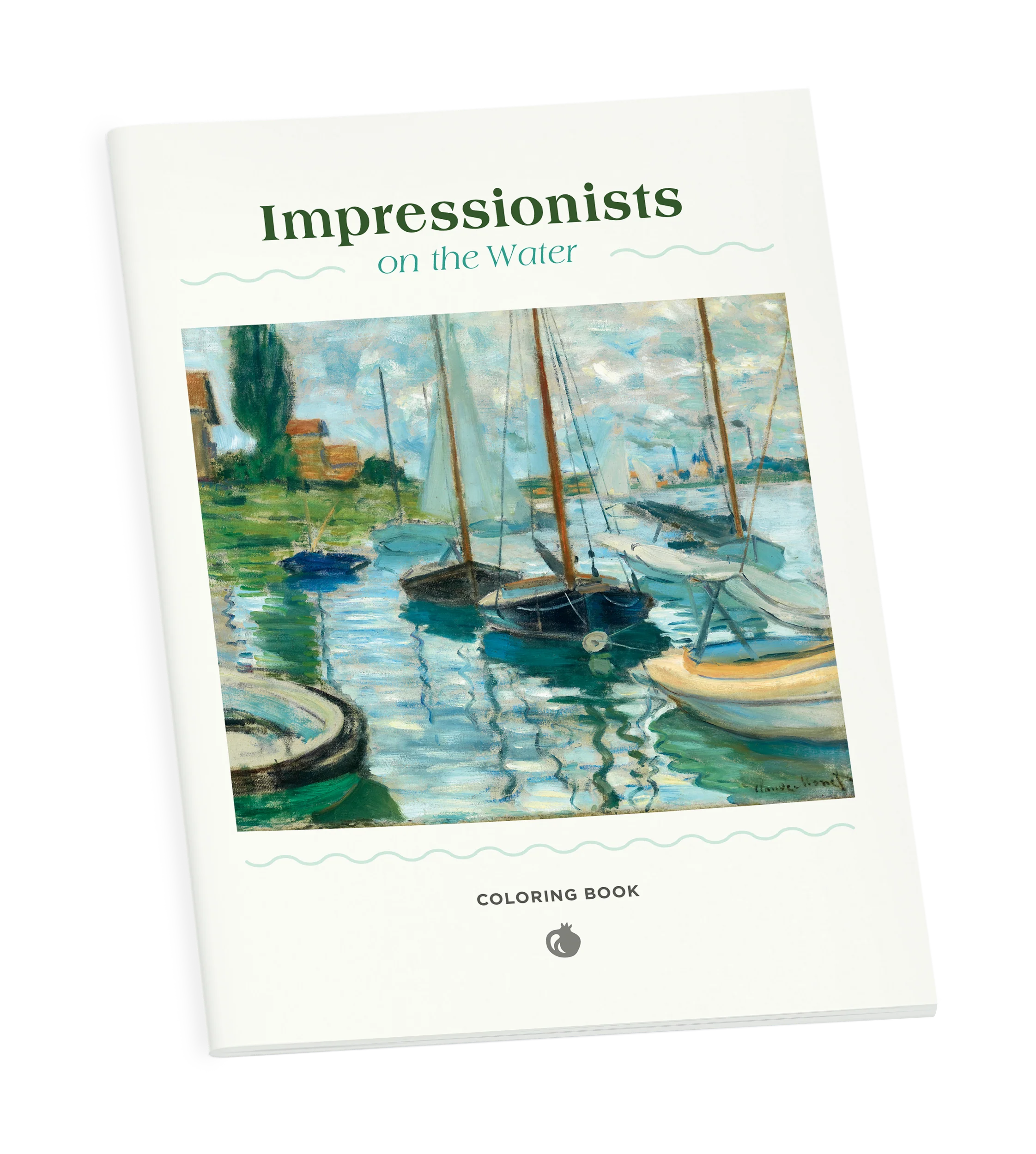 Impressionists on the Water Coloring Book
