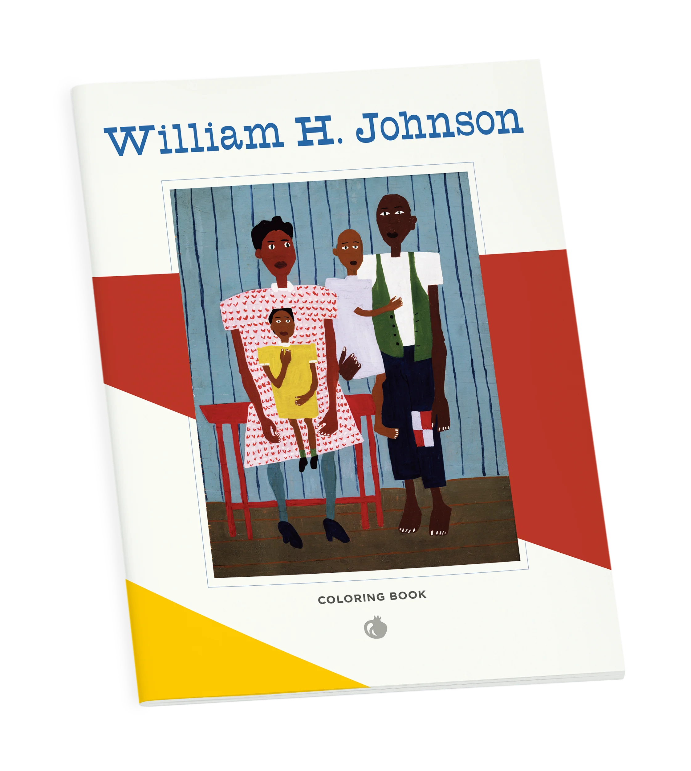 William H. Johnson Coloring Book