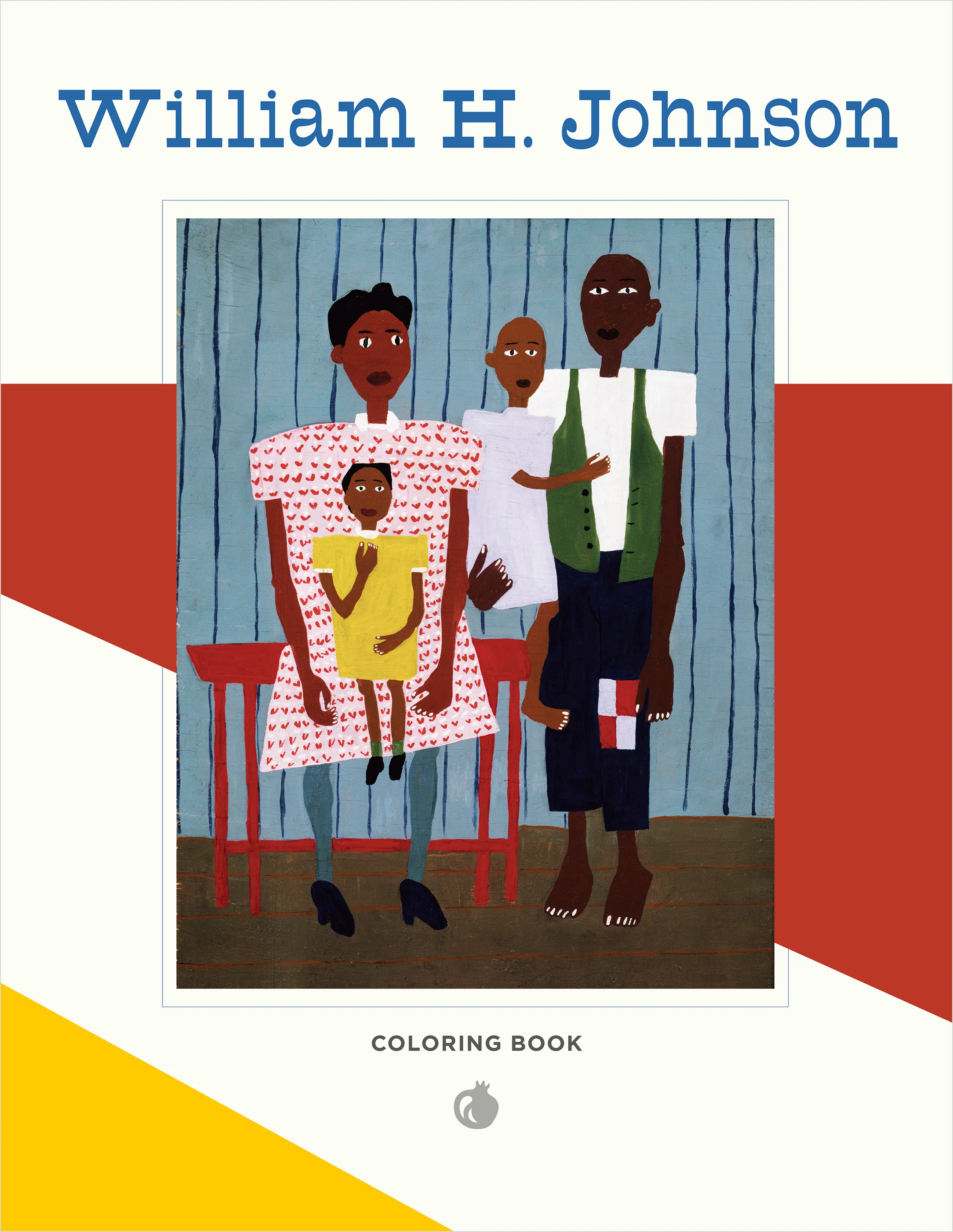 William H. Johnson Coloring Book