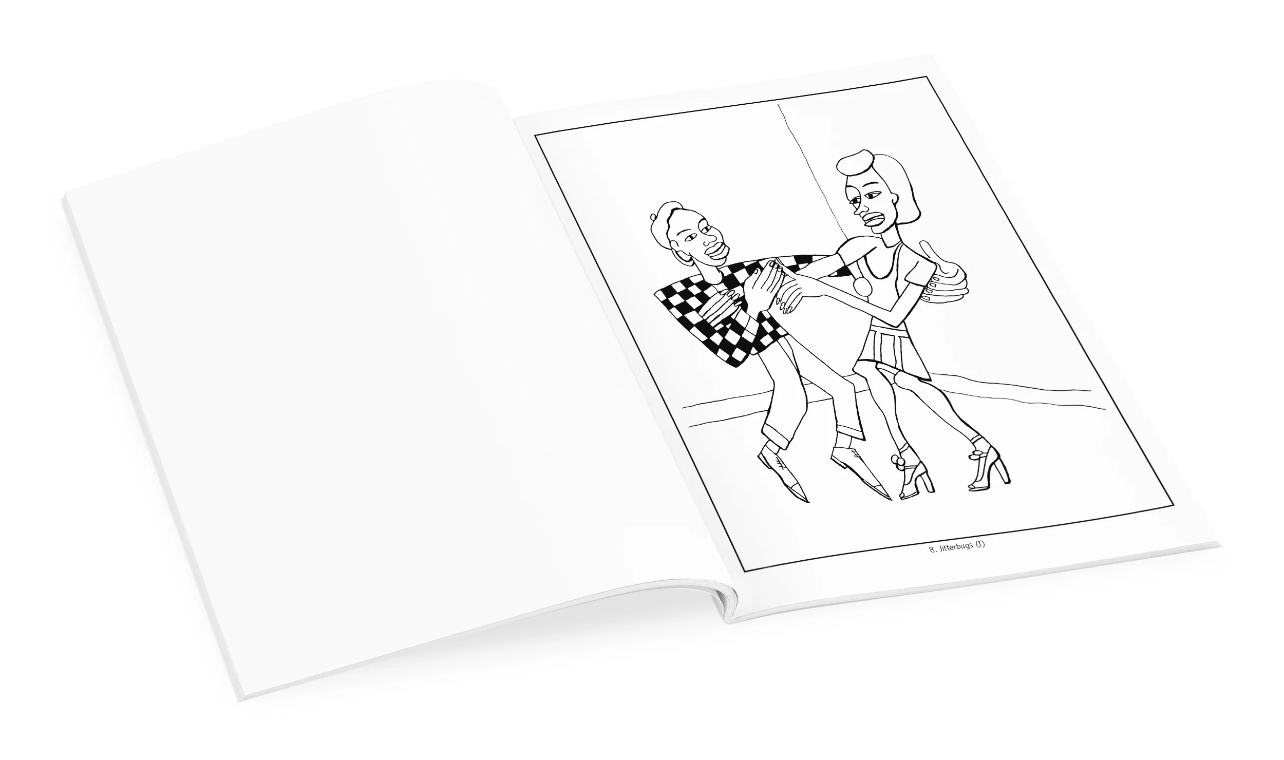 William H. Johnson Coloring Book