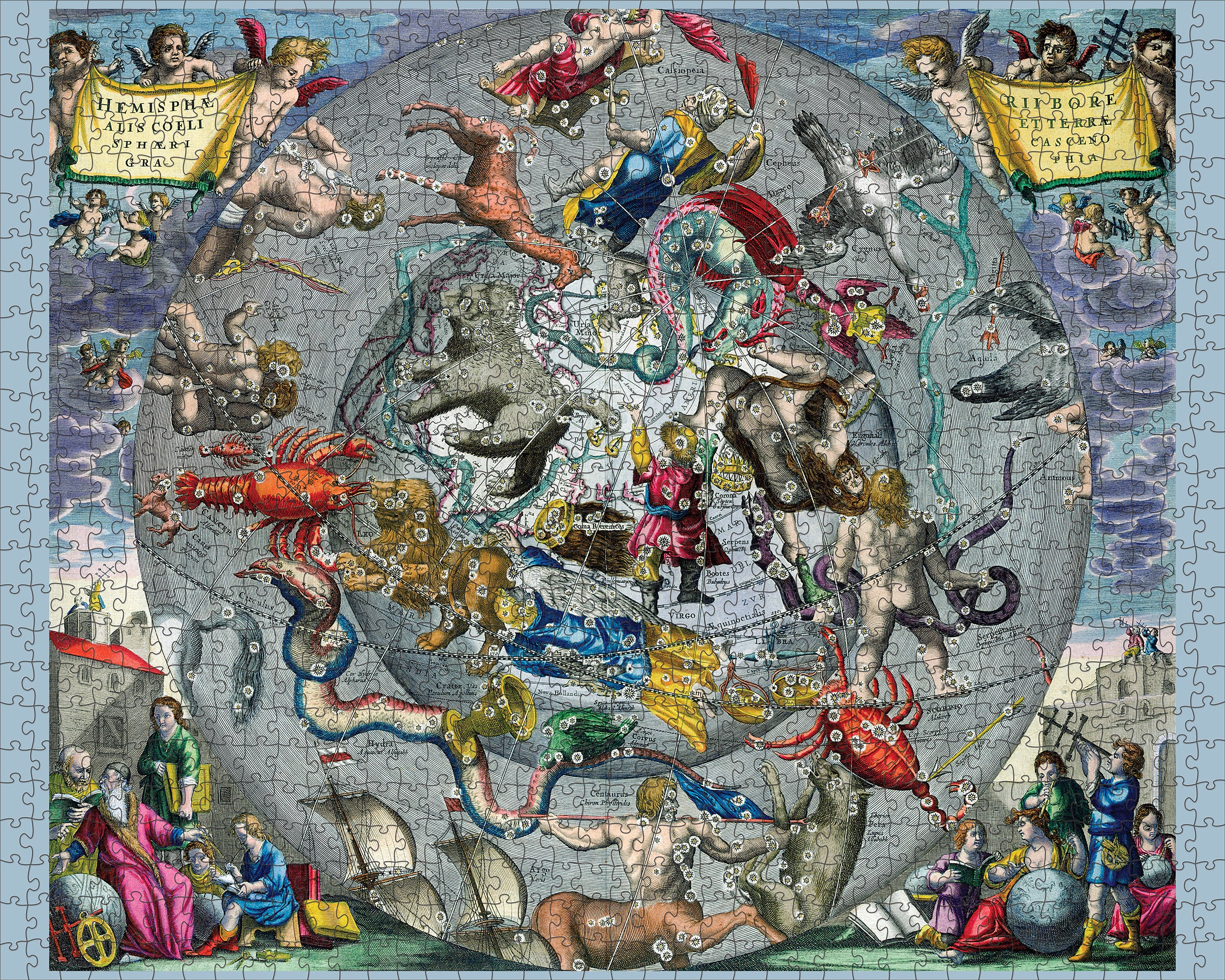 Andreas Cellarius: Celestial Atlas 1000-Piece Jigsaw Puzzle