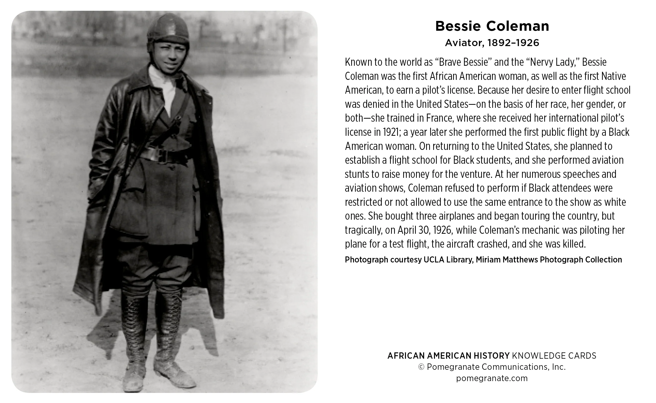 African American History Knowledge Cards