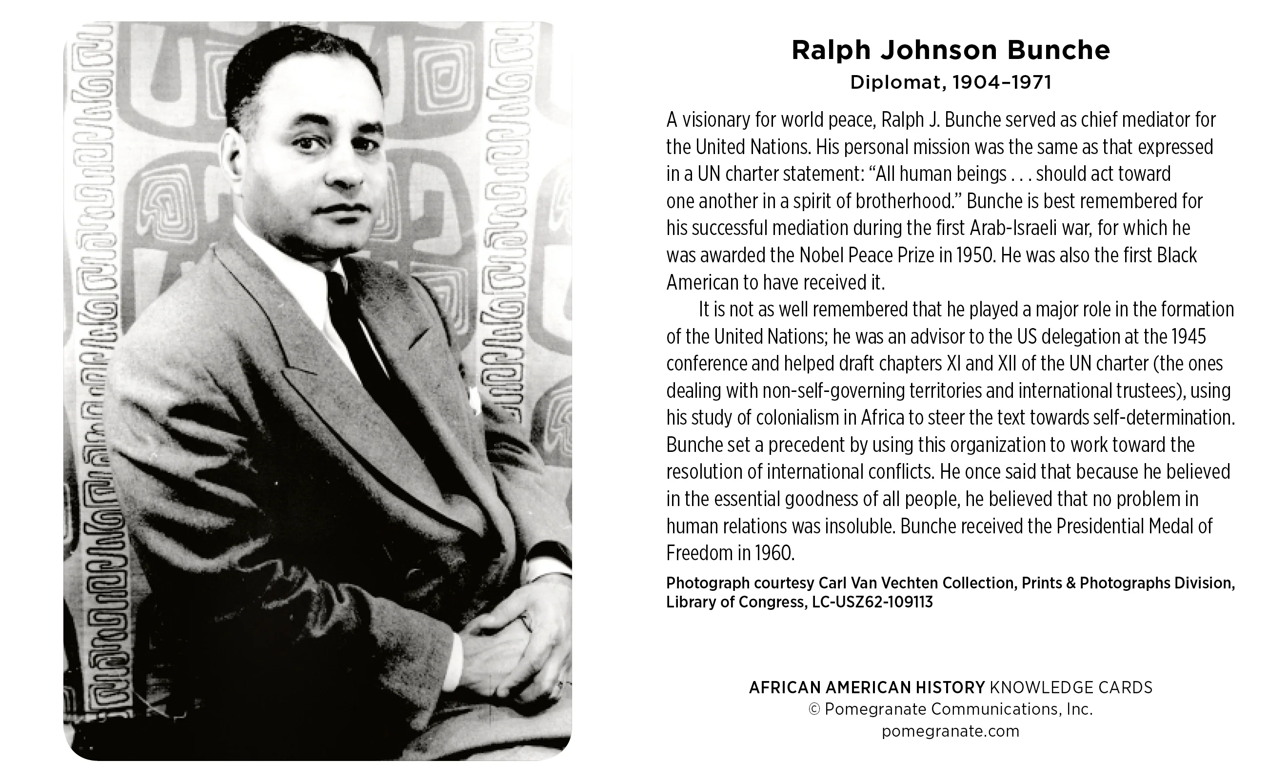 African American History Knowledge Cards 4 African American History Knowledge Cards