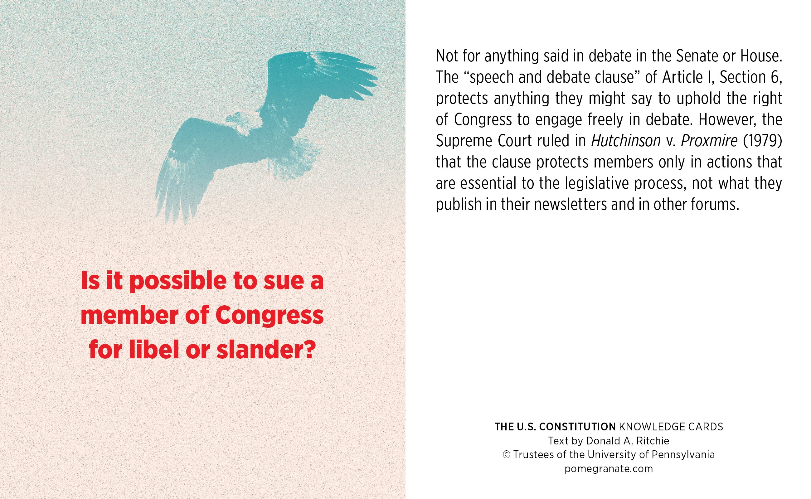The U.S. Constitution Quiz Deck Knowledge Cards 5 The U.S. Constitution Quiz Deck Knowledge Cards
