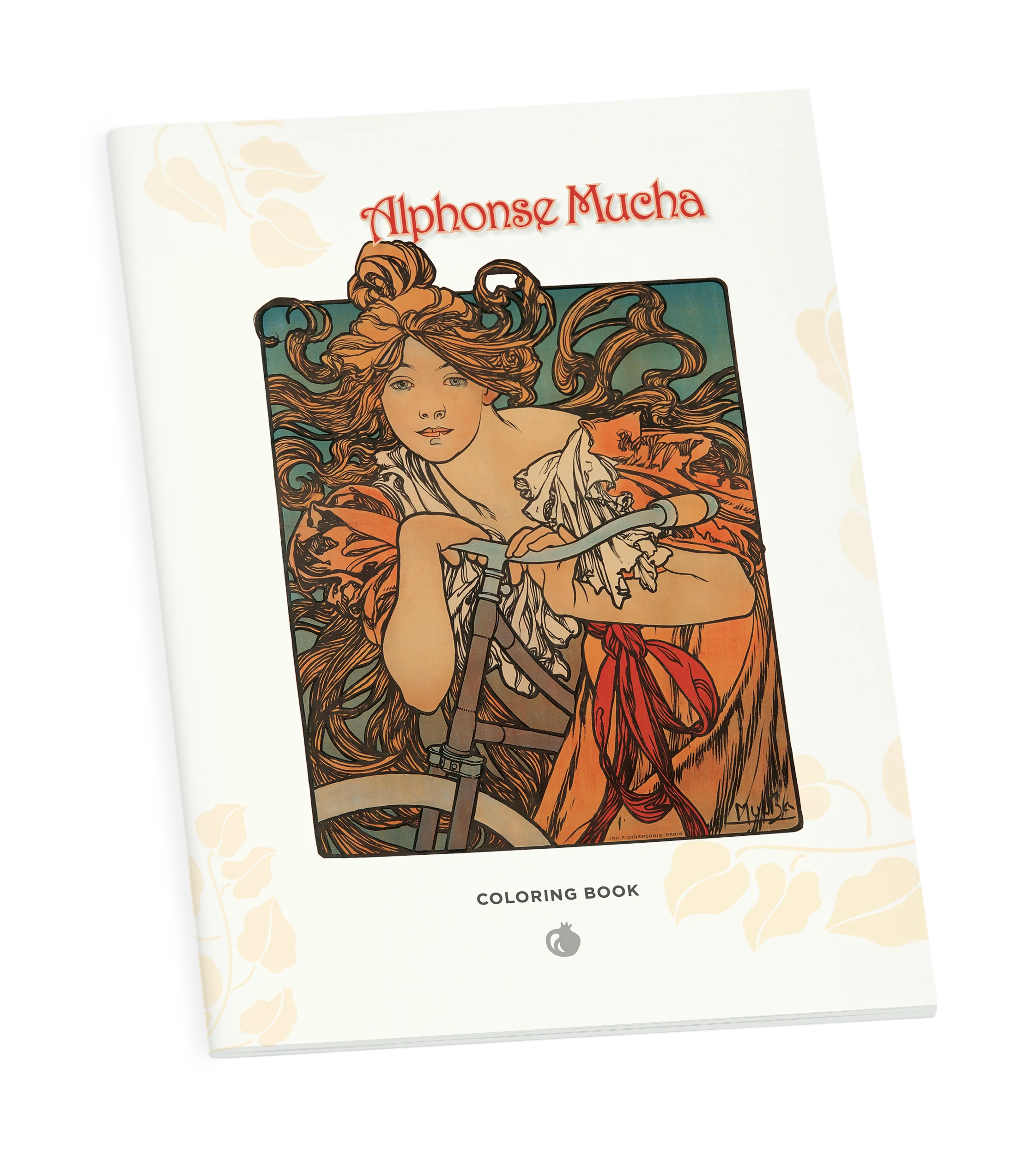 Alphonse Mucha Coloring Book