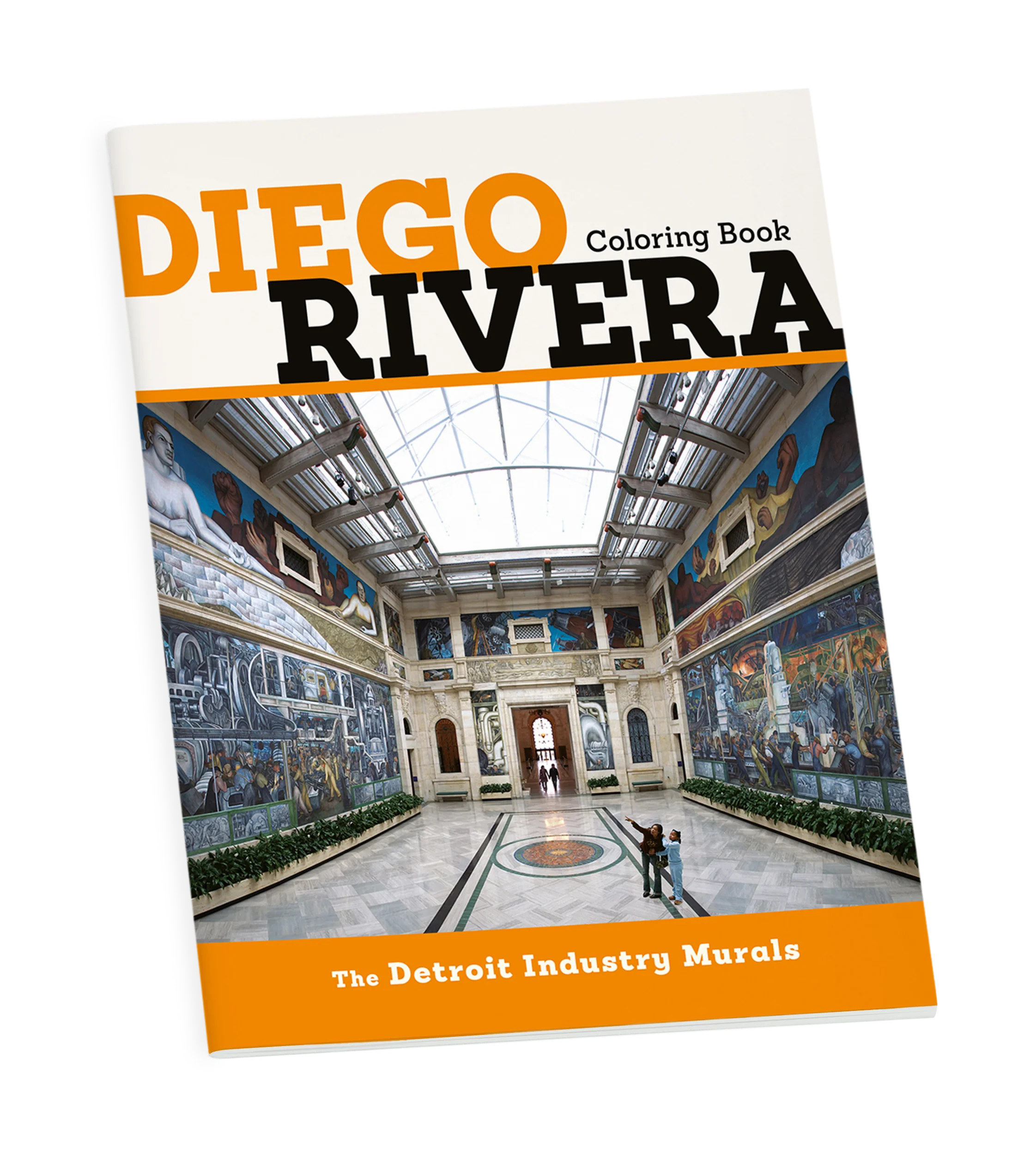 Diego Rivera: The Detroit Industry Murals Coloring Book