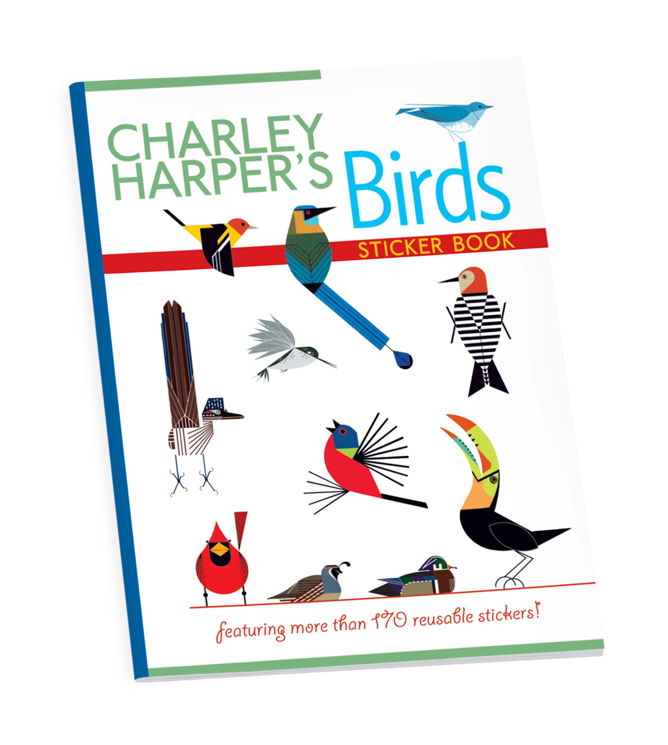 Charley Harper’s Birds Sticker Book